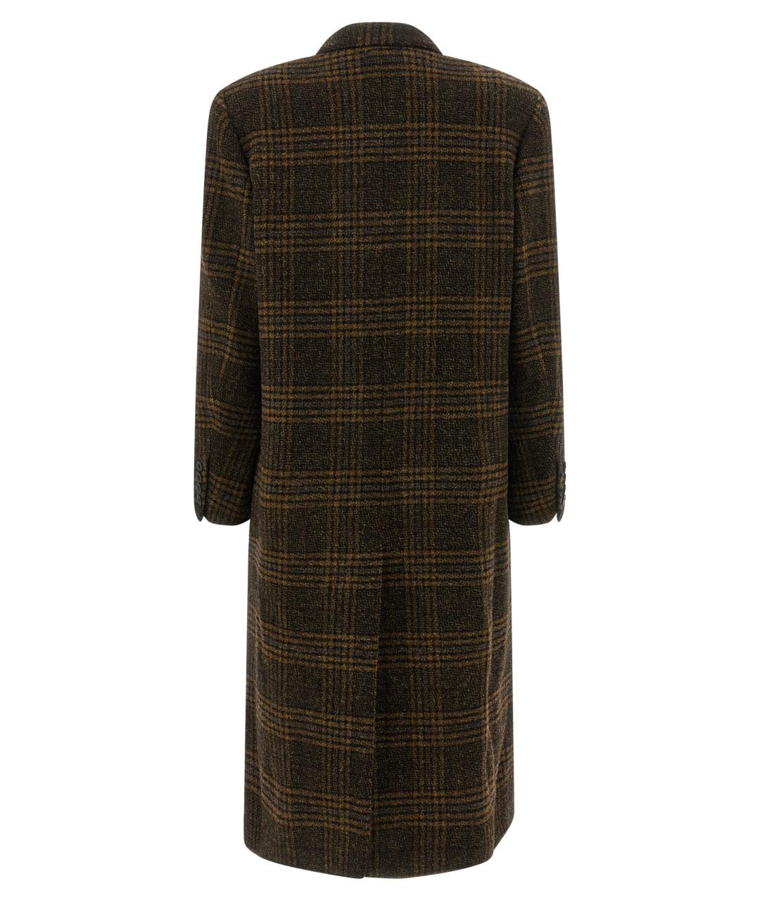 ISABEL MARANT ETOILE Мульти шерстяное пальто, фото 2