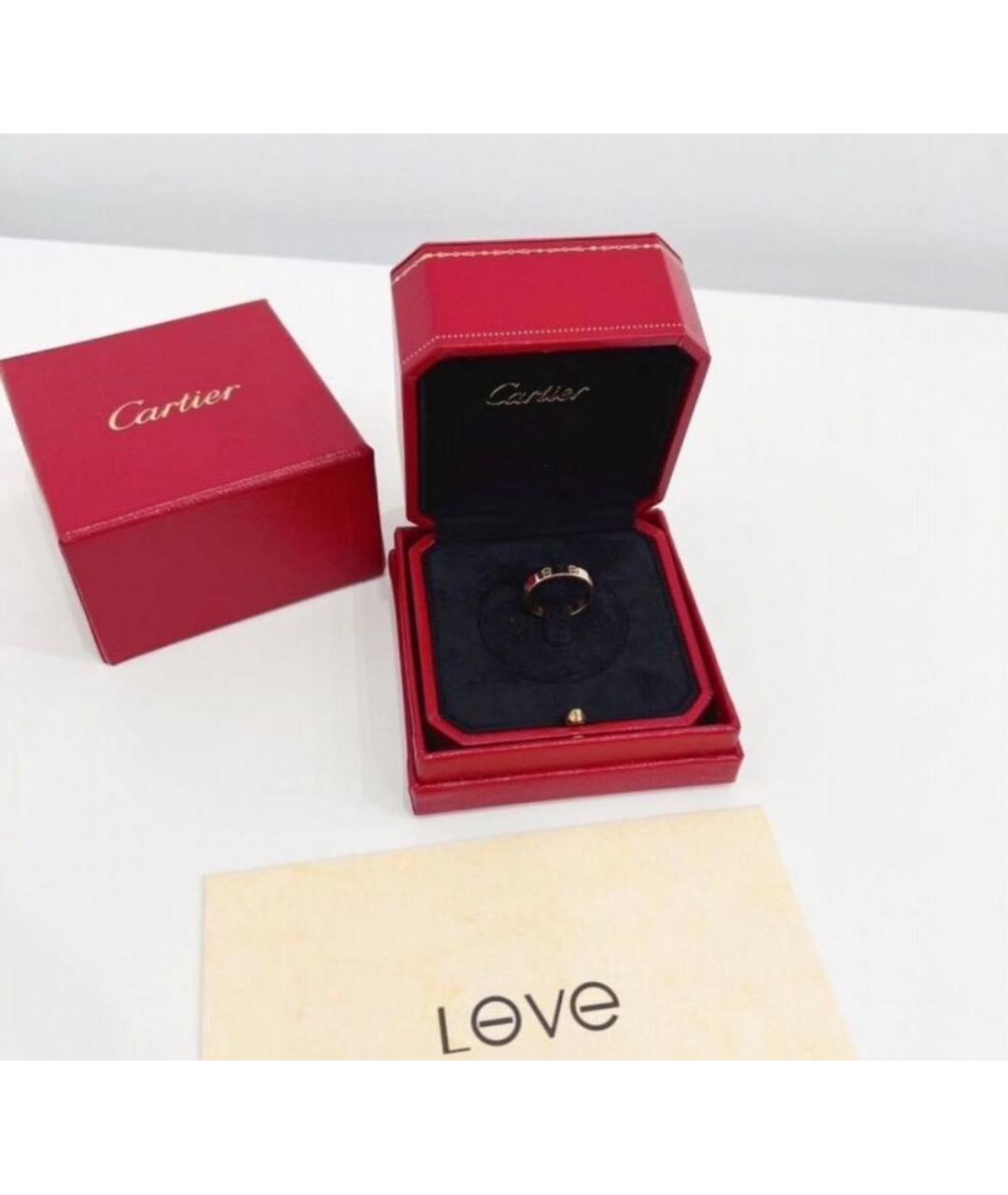 CARTIER Золотое кольцо из розового золота, фото 5