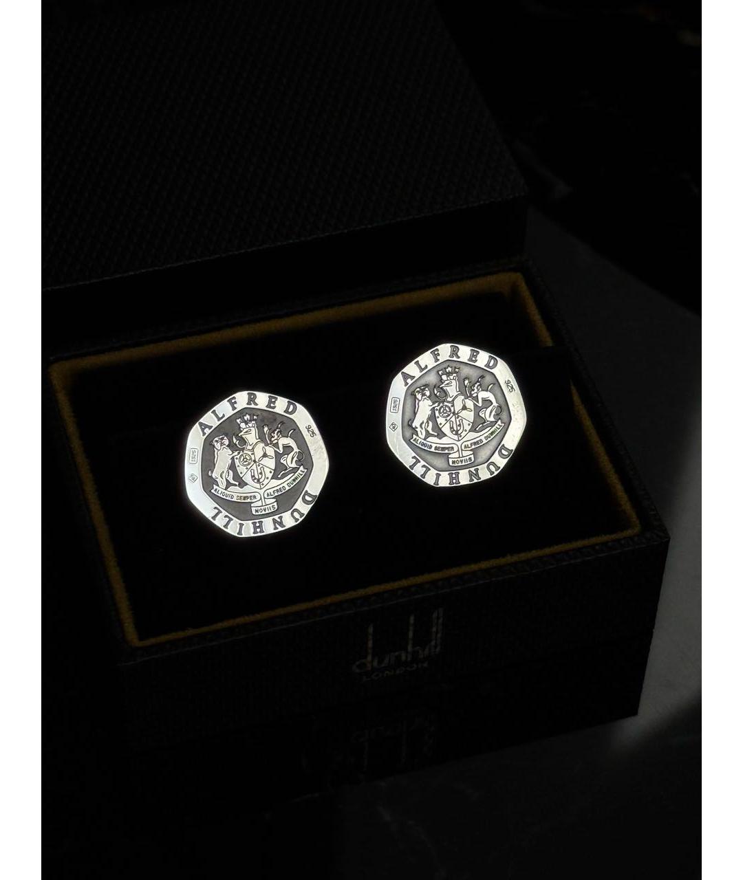 DUNHILL Серебряные серебряные запонки, фото 4