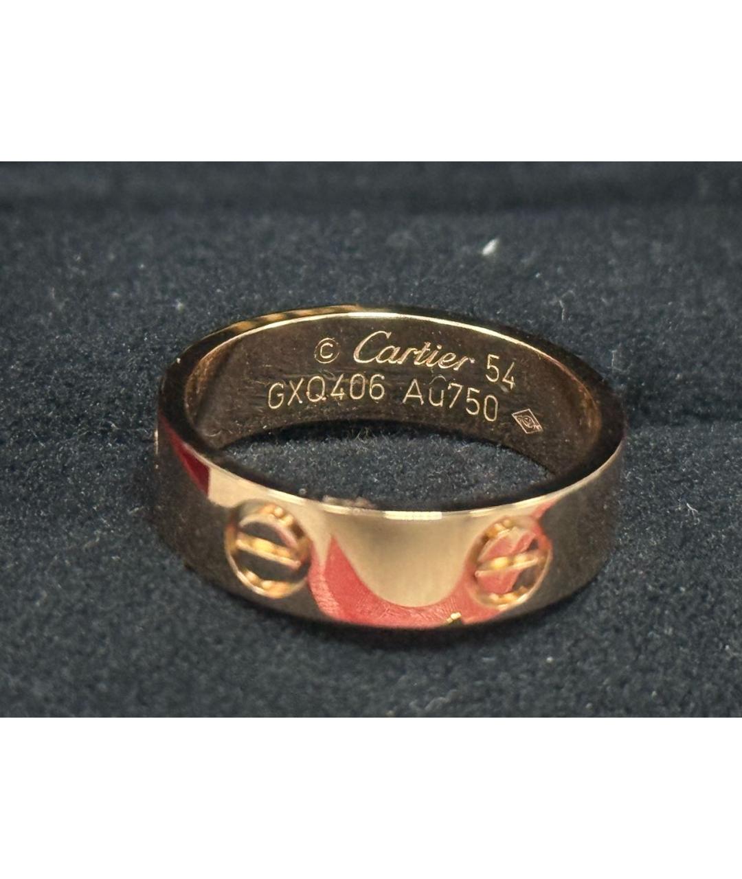 CARTIER Золотое кольцо из розового золота, фото 7