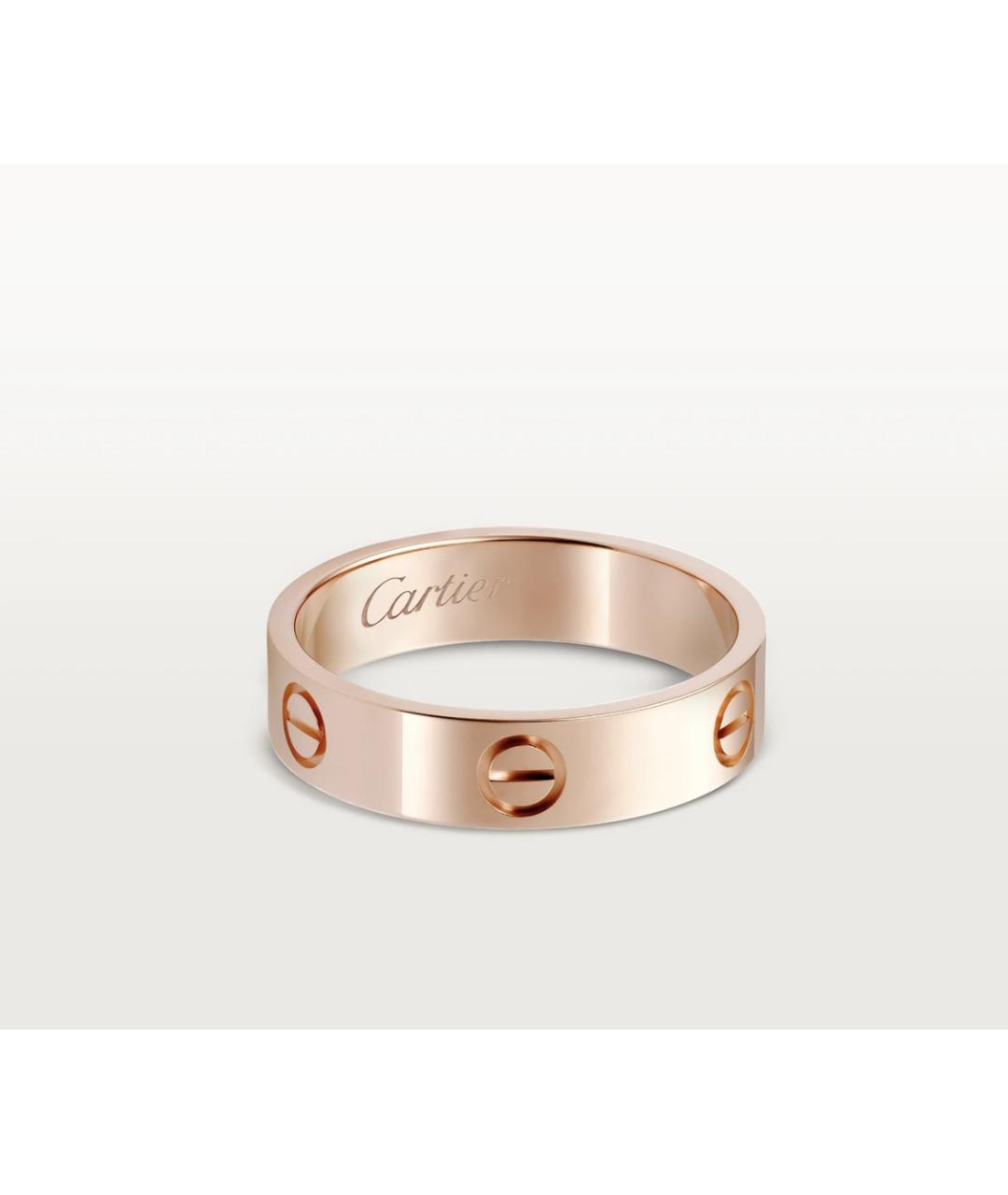 CARTIER Золотое кольцо из розового золота, фото 8