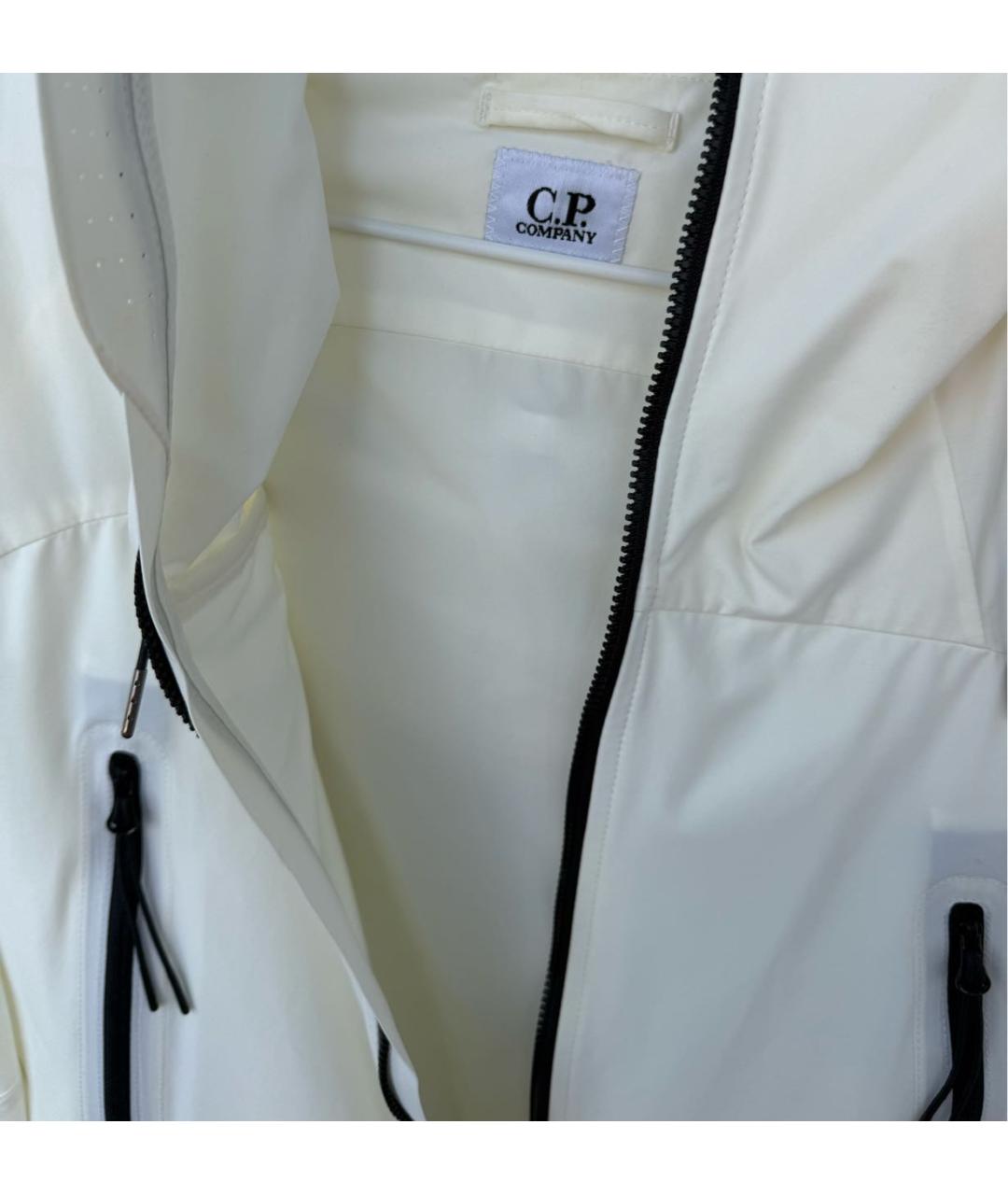 CP COMPANY Белая полиэстеровая куртка, фото 3