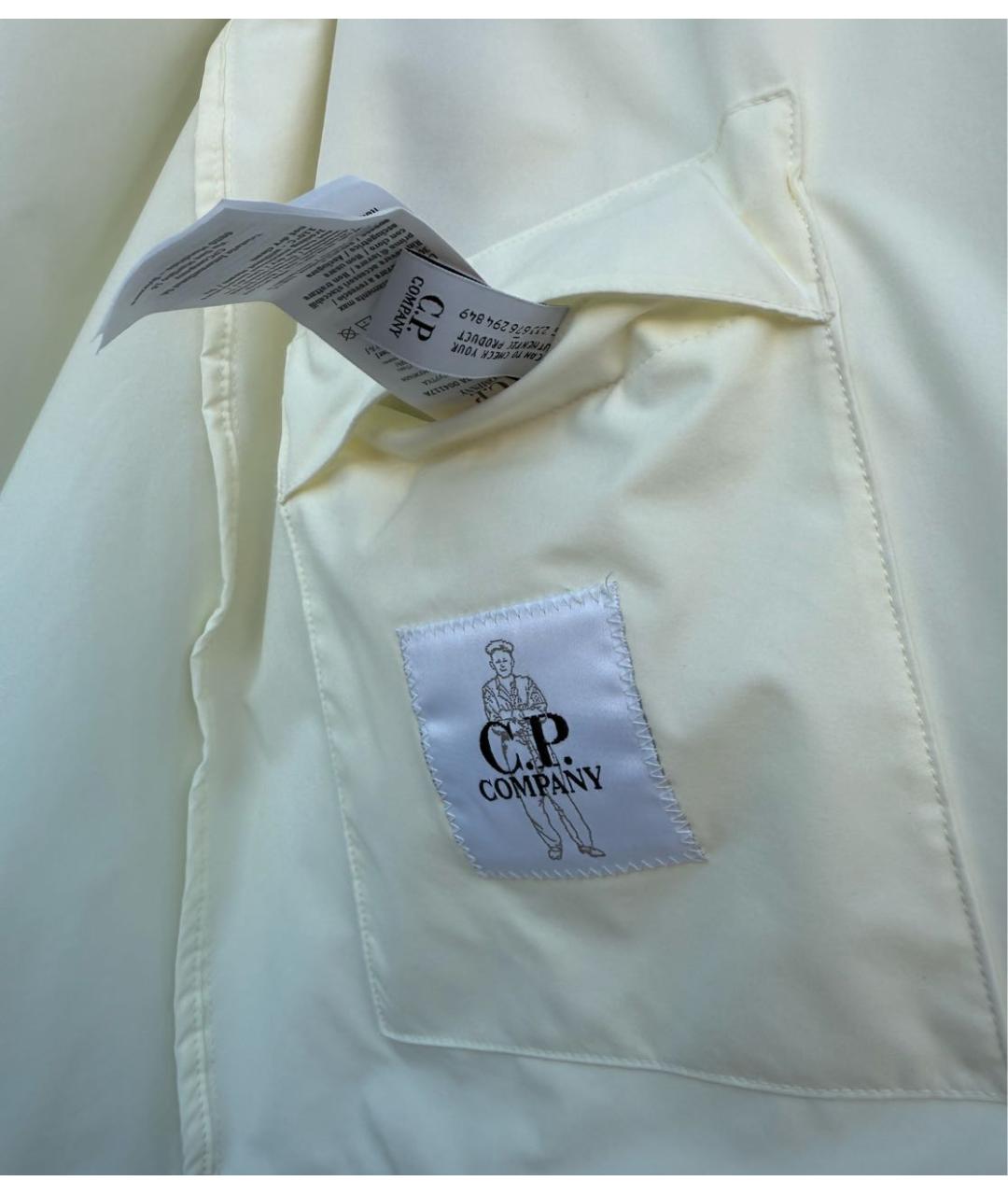 CP COMPANY Белая полиэстеровая куртка, фото 5