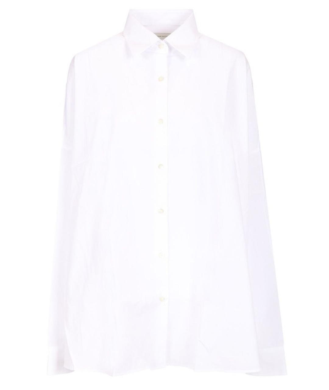 DRIES VAN NOTEN Белая хлопковая рубашка, фото 1
