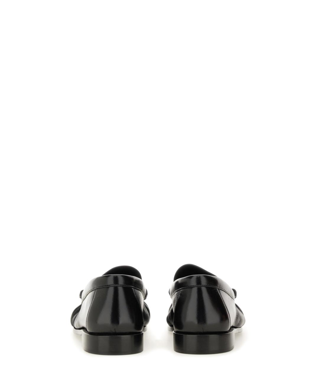 SAINT LAURENT Черные лоферы, фото 4
