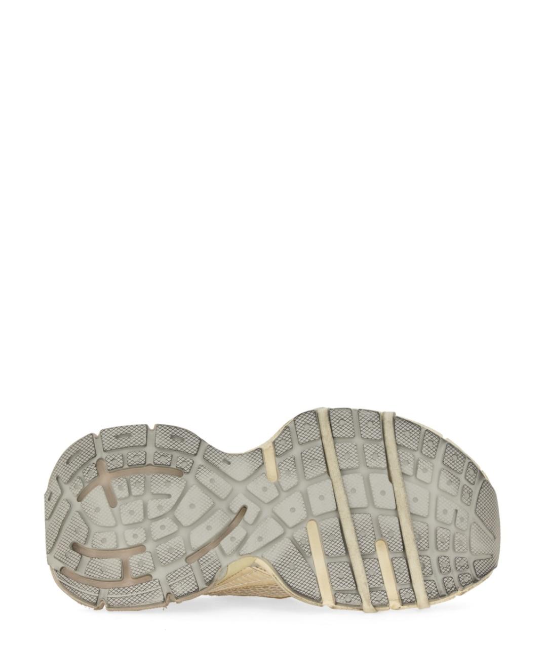 BALENCIAGA Бежевые текстильные кроссовки, фото 4