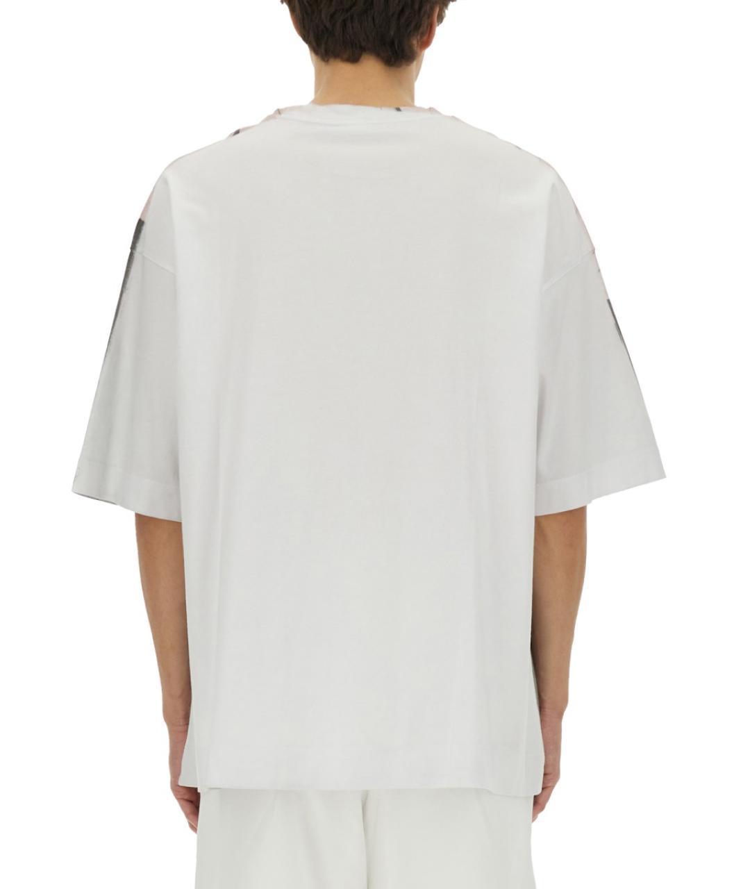 DRIES VAN NOTEN Мульти хлопковая футболка, фото 4