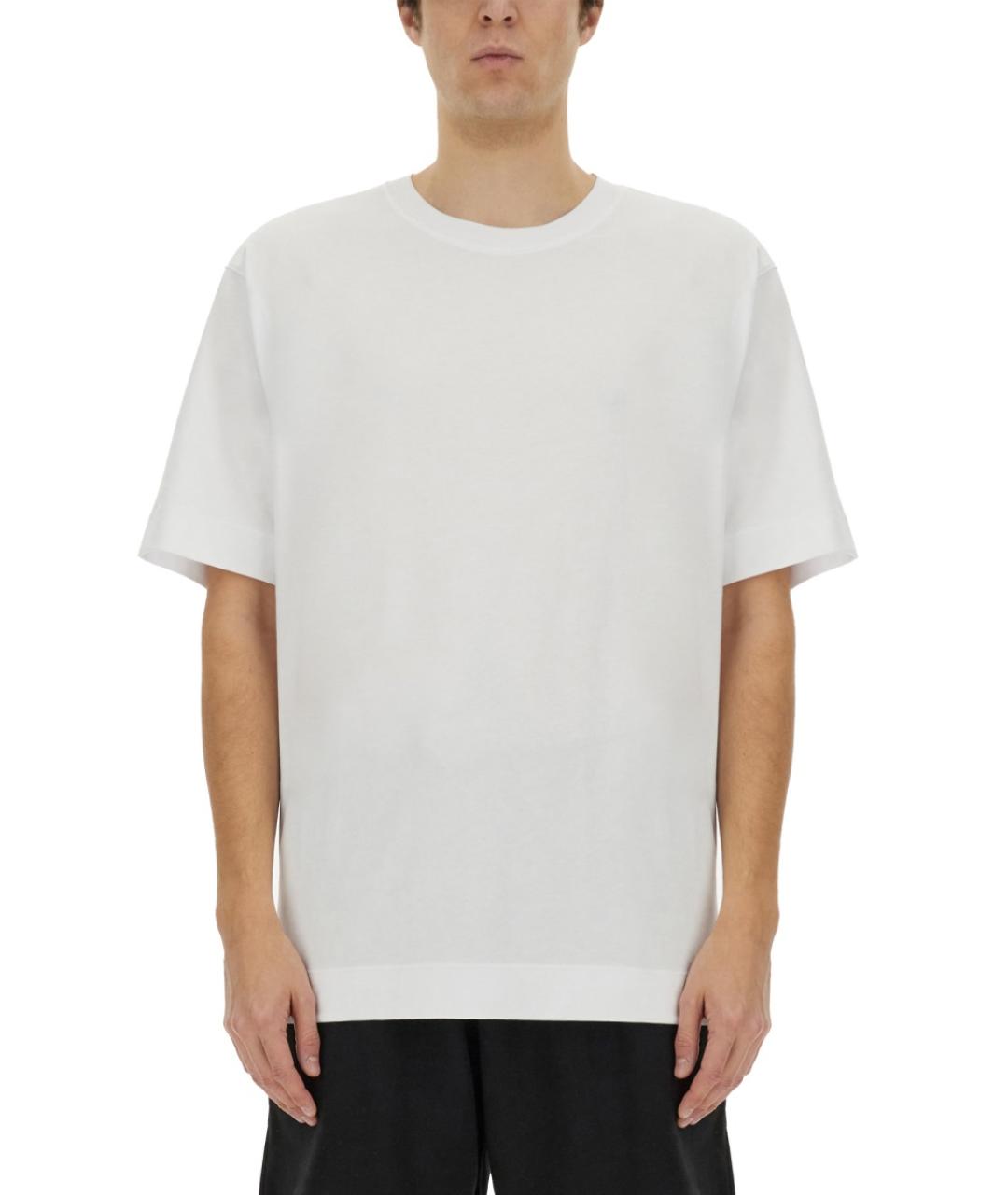 DRIES VAN NOTEN Белая хлопковая футболка, фото 5