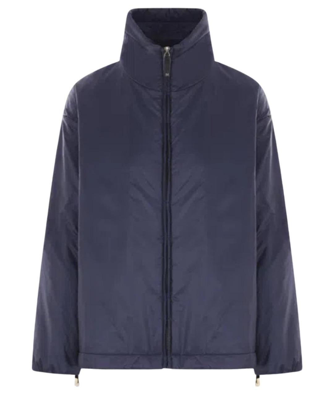 'S MAX MARA Синяя полиэстеровая куртка, фото 1