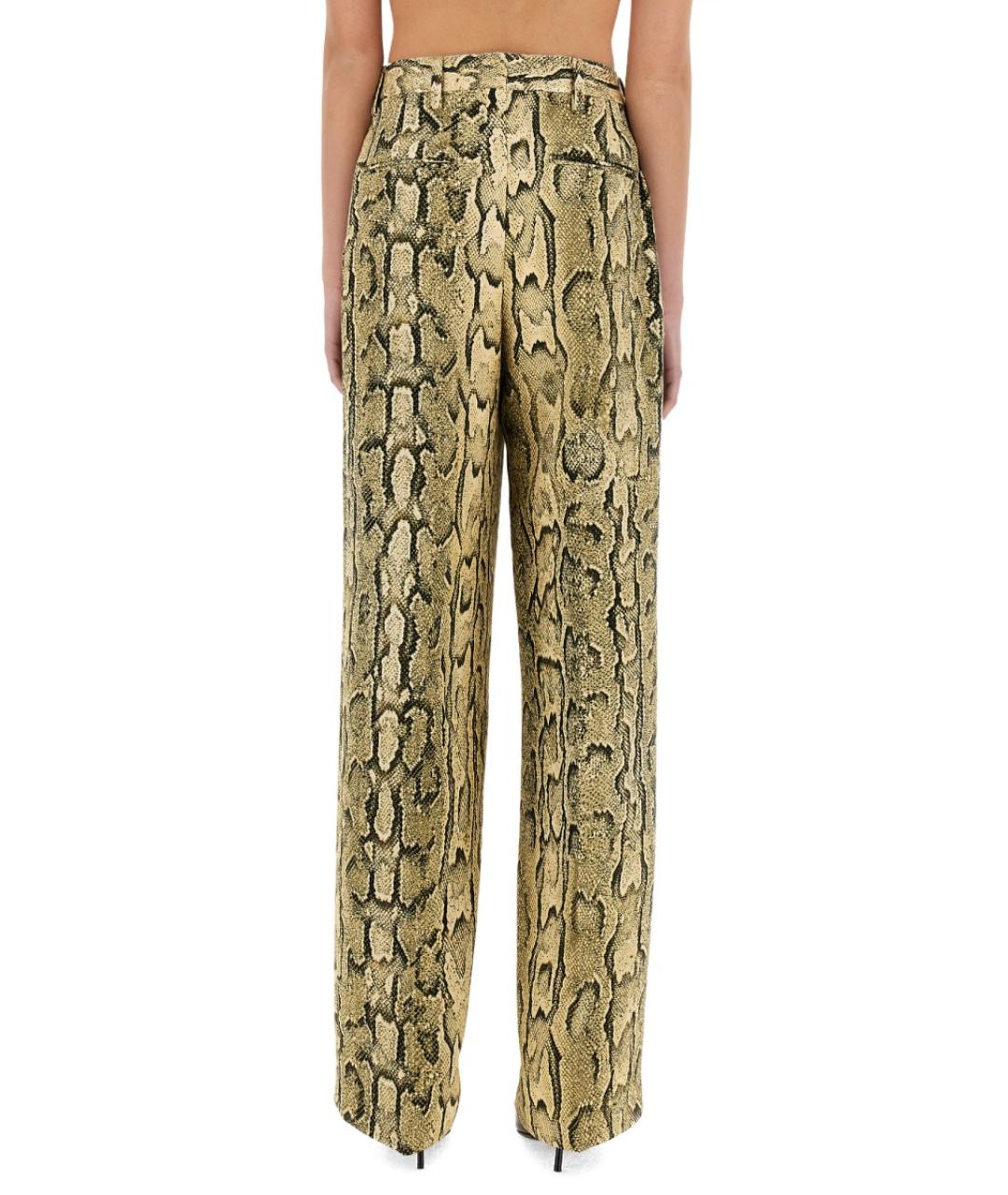 DRIES VAN NOTEN Мульти вискозные прямые брюки, фото 3