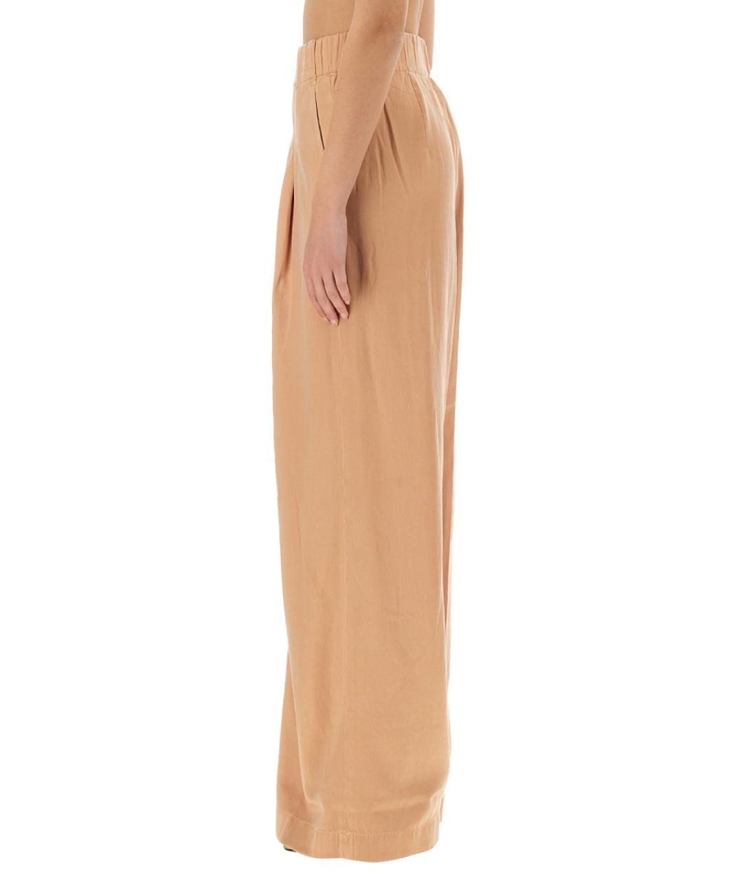 DRIES VAN NOTEN Розовые прямые брюки, фото 5