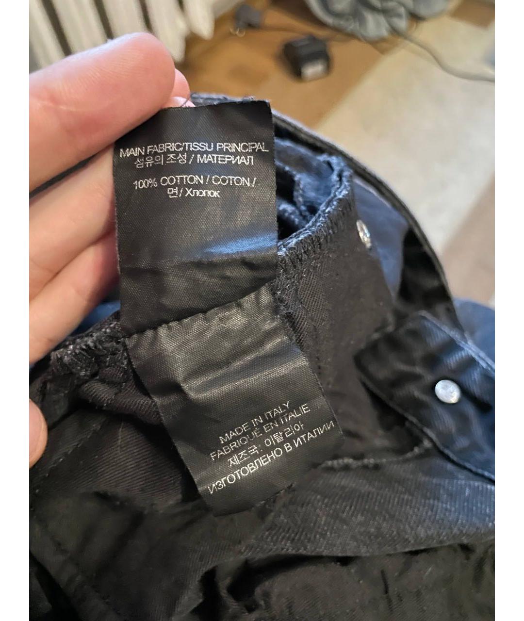 VETEMENTS Черные хлопковые джинсы, фото 6