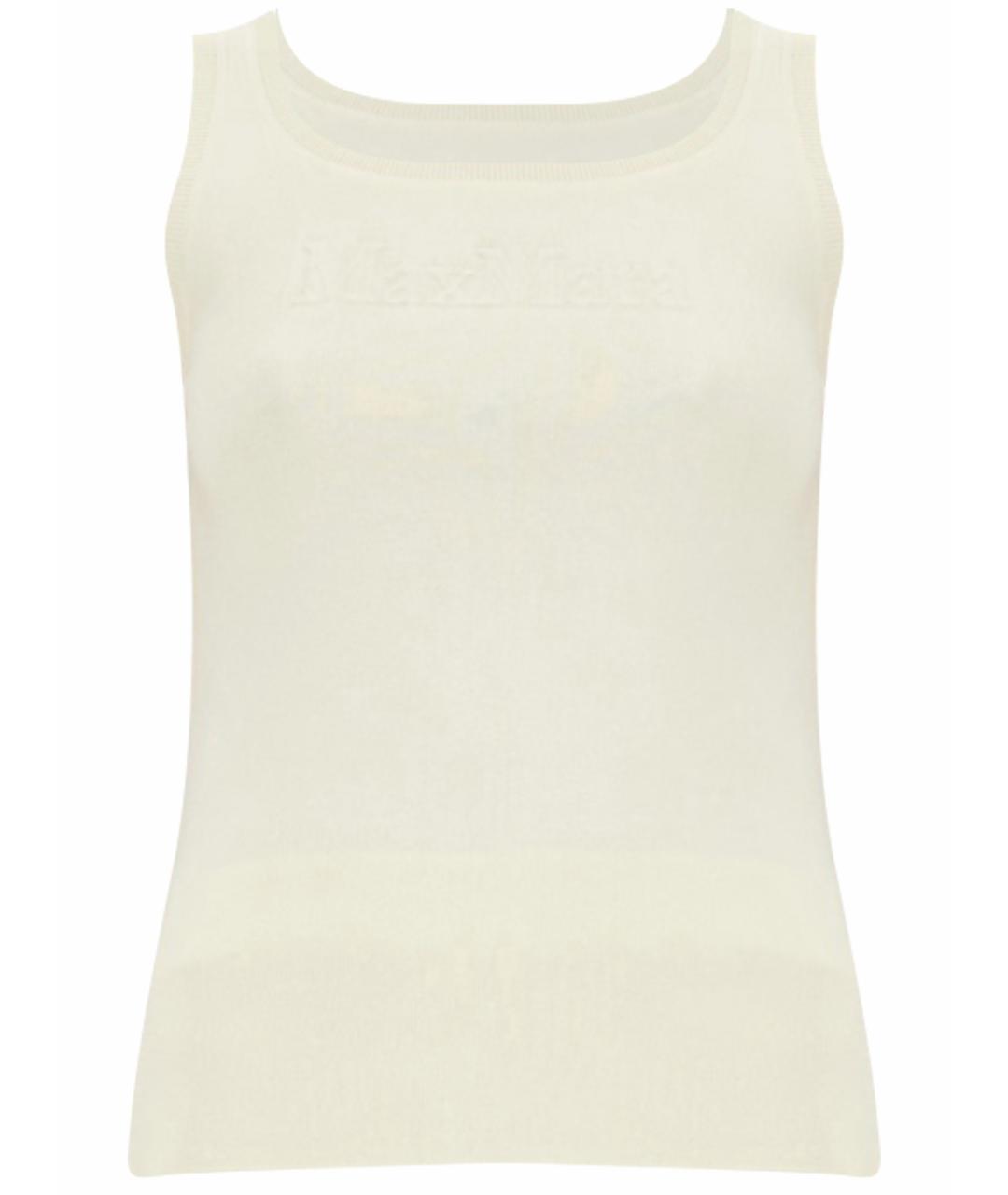 MAX MARA Белая вискозная блузы, фото 1