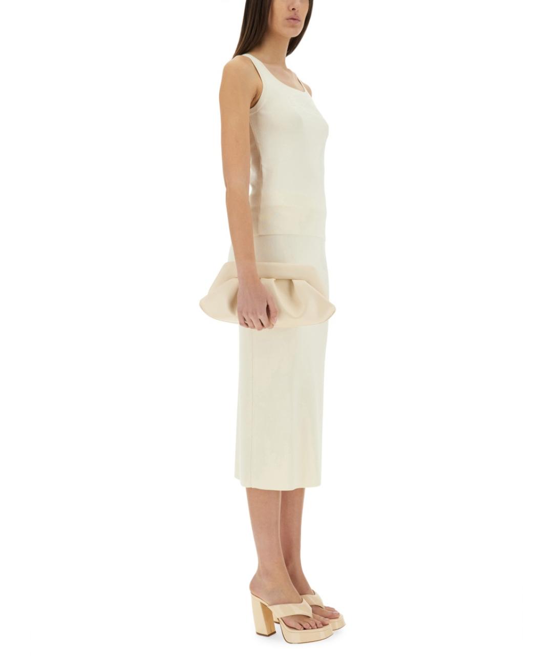 MAX MARA Белая вискозная блузы, фото 2