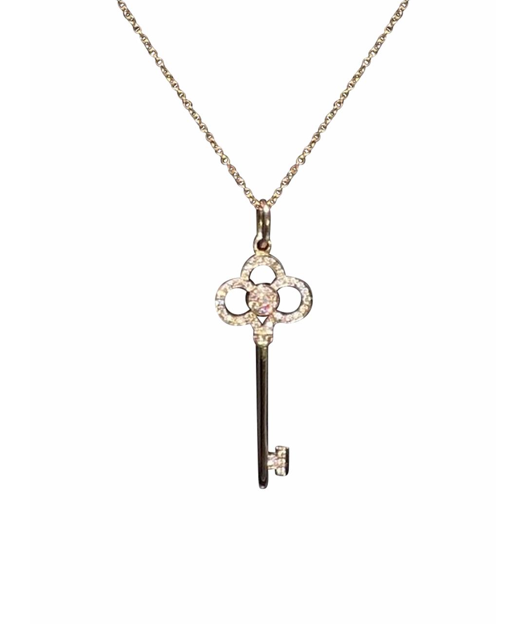 TIFFANY&CO Розовая подвеска из розового золота, фото 1