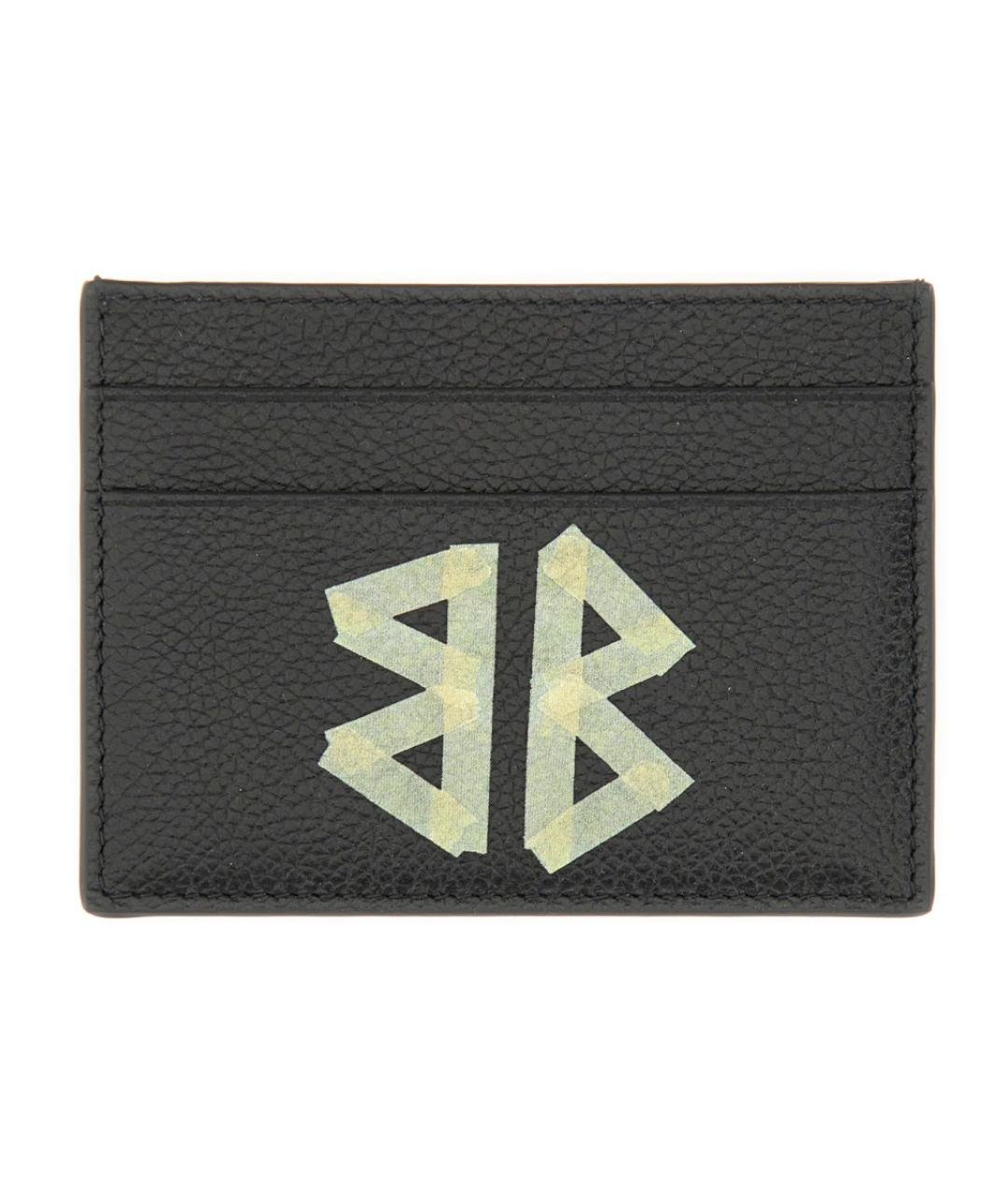 BALENCIAGA Черный кожаный кардхолдер, фото 1