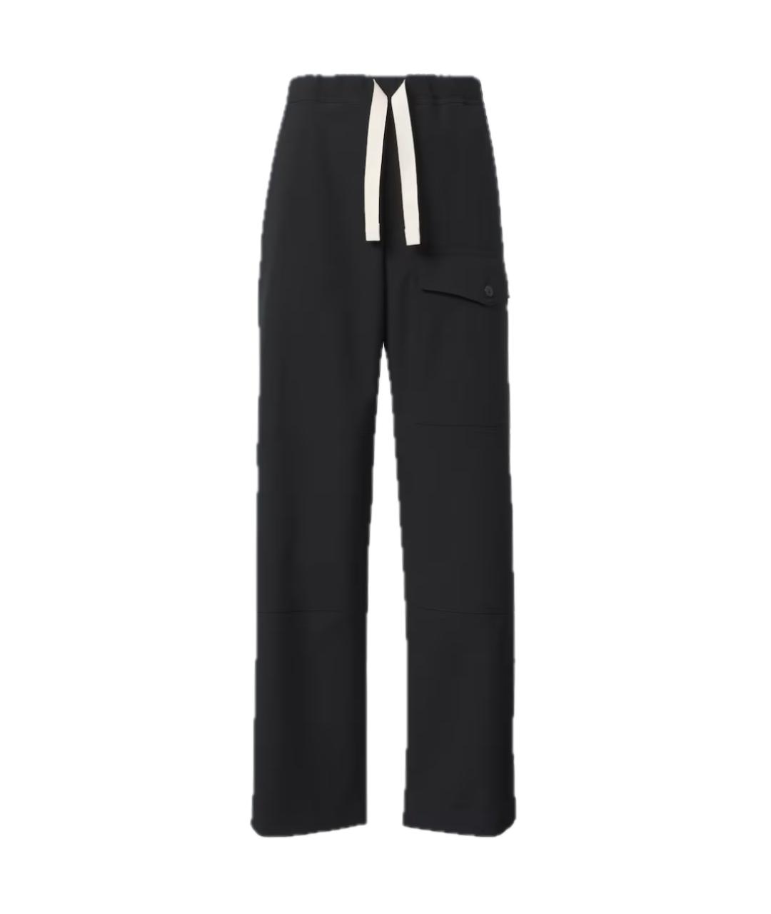 DRIES VAN NOTEN Синие хлопковые повседневные брюки, фото 1