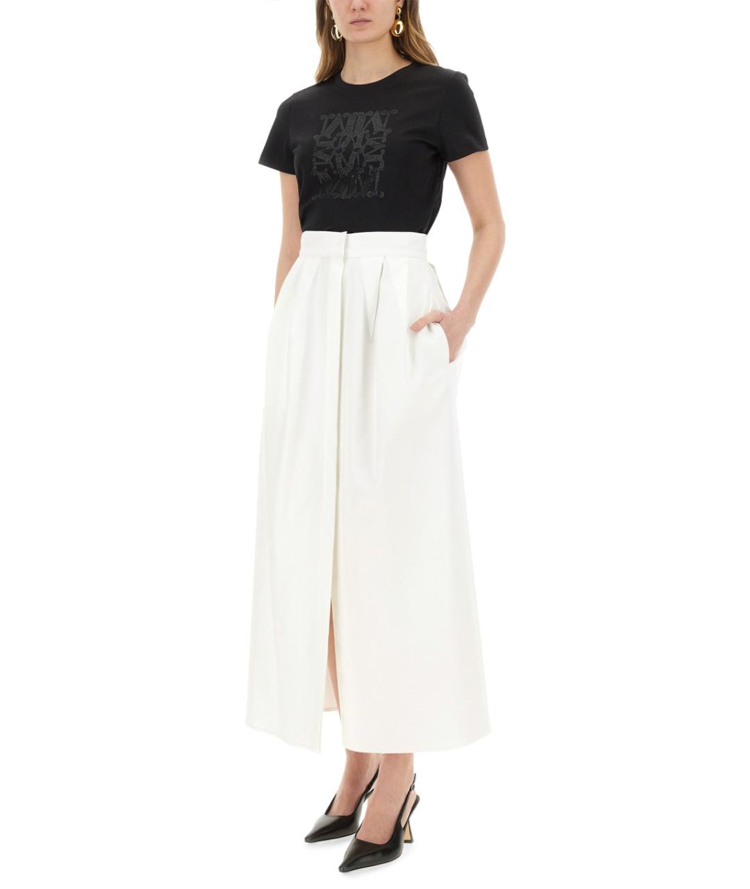 MAX MARA Черная хлопковая футболка, фото 3