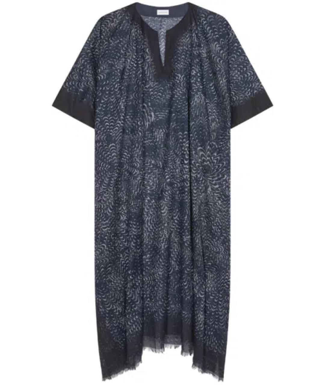 DRIES VAN NOTEN Синие хлопковые плавки, фото 1