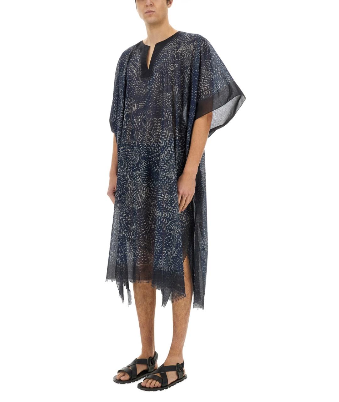 DRIES VAN NOTEN Синие хлопковые плавки, фото 3