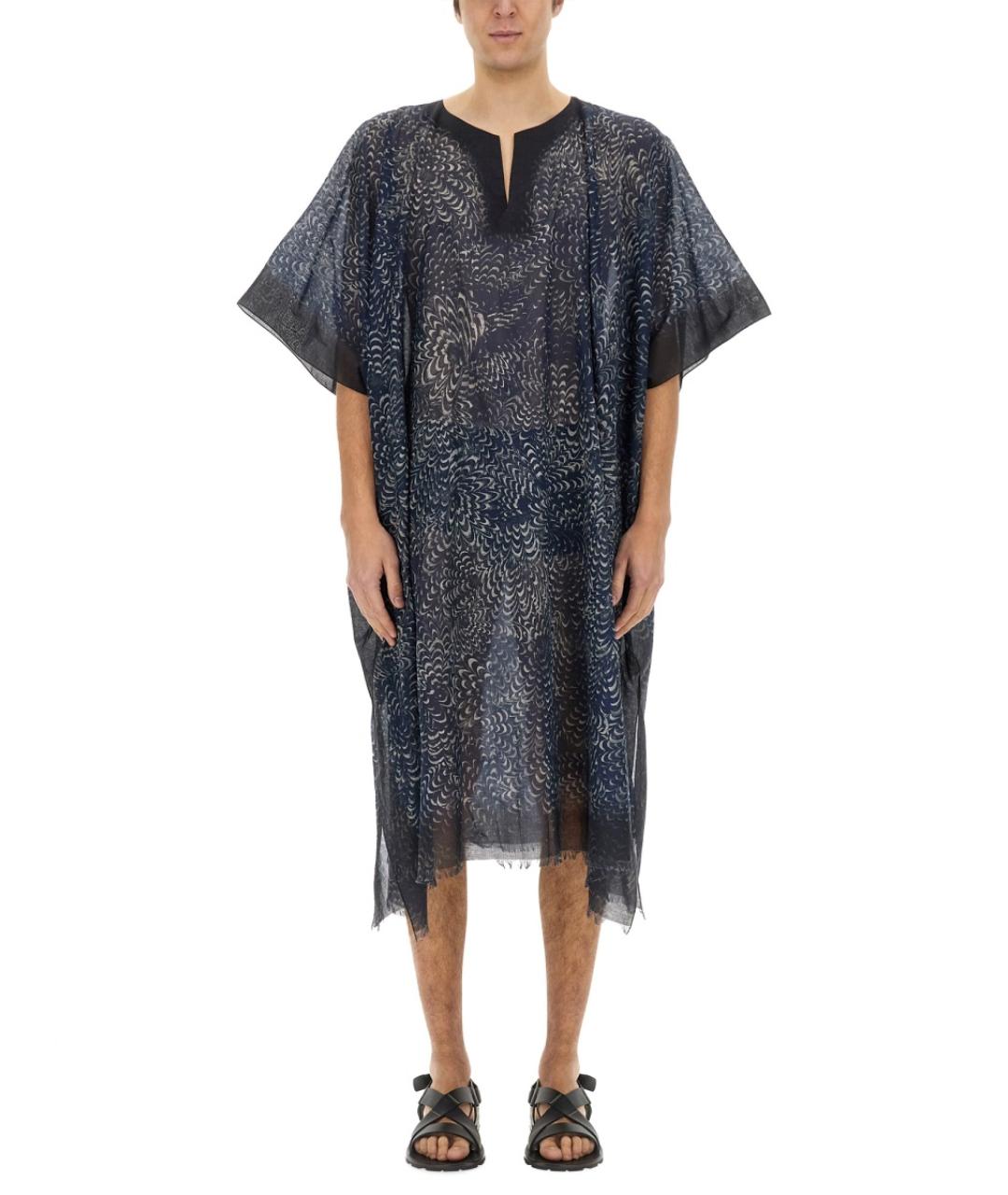 DRIES VAN NOTEN Синие хлопковые плавки, фото 2