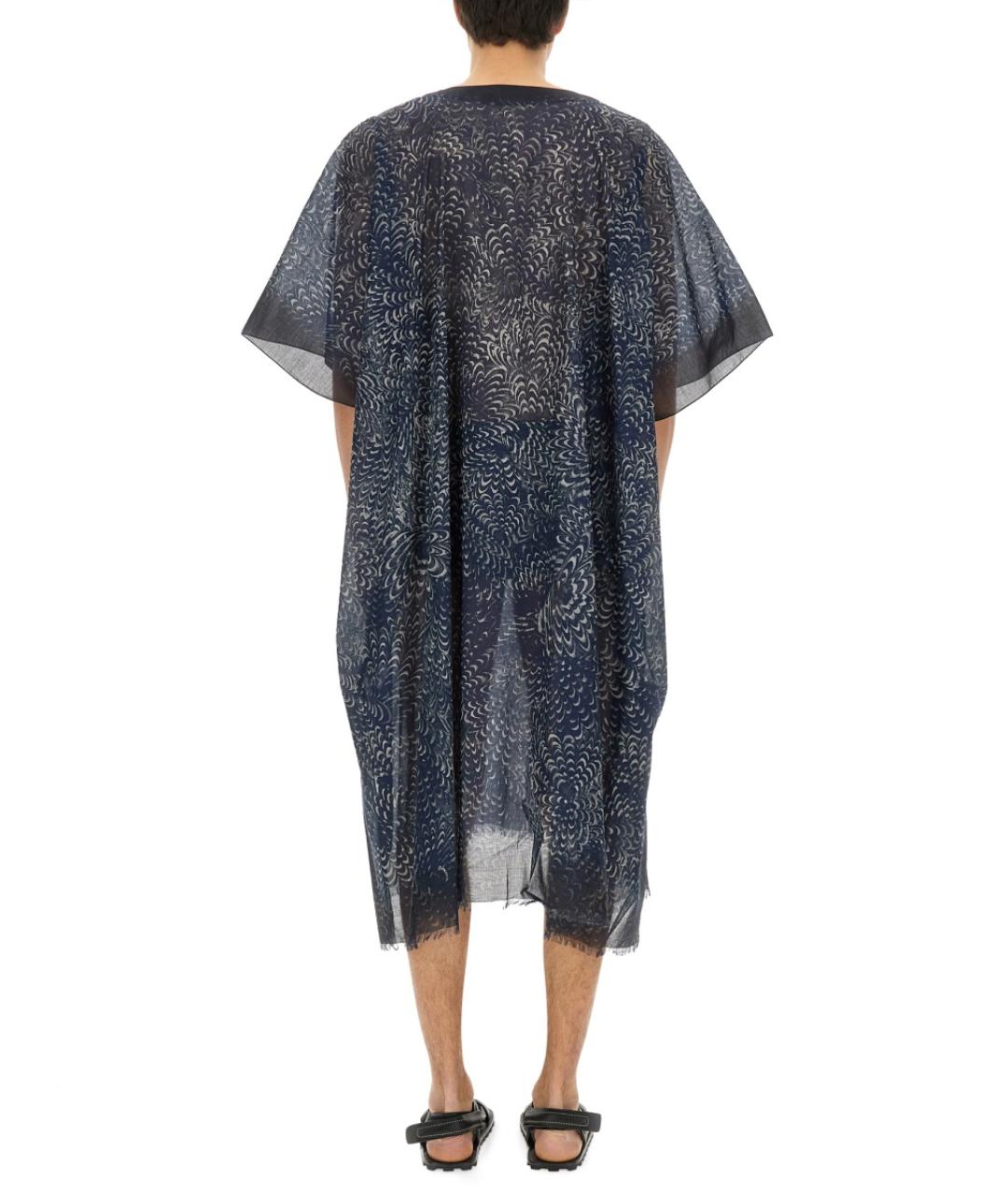 DRIES VAN NOTEN Синие хлопковые плавки, фото 4