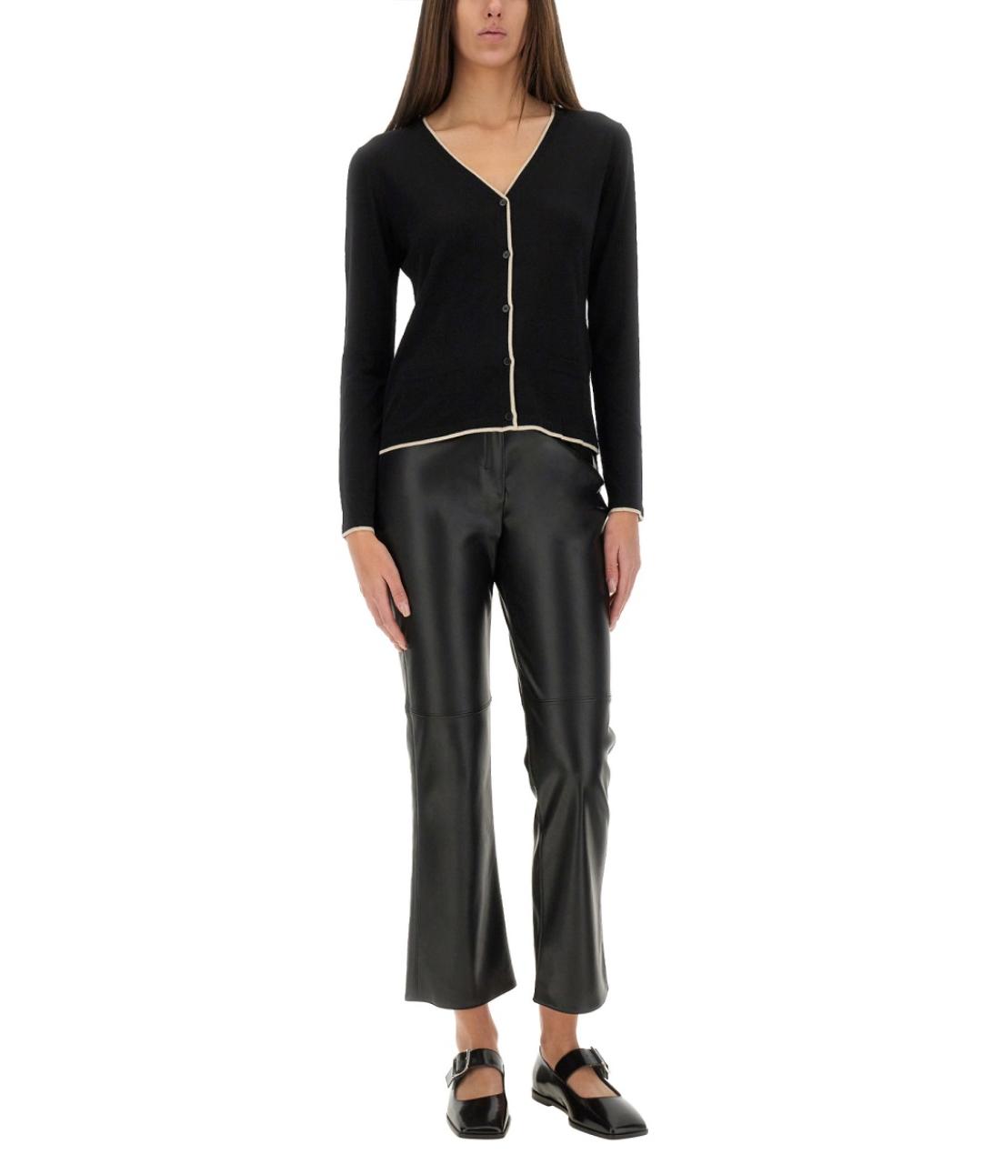 'S MAX MARA Черный шерстяной джемпер / свитер, фото 3