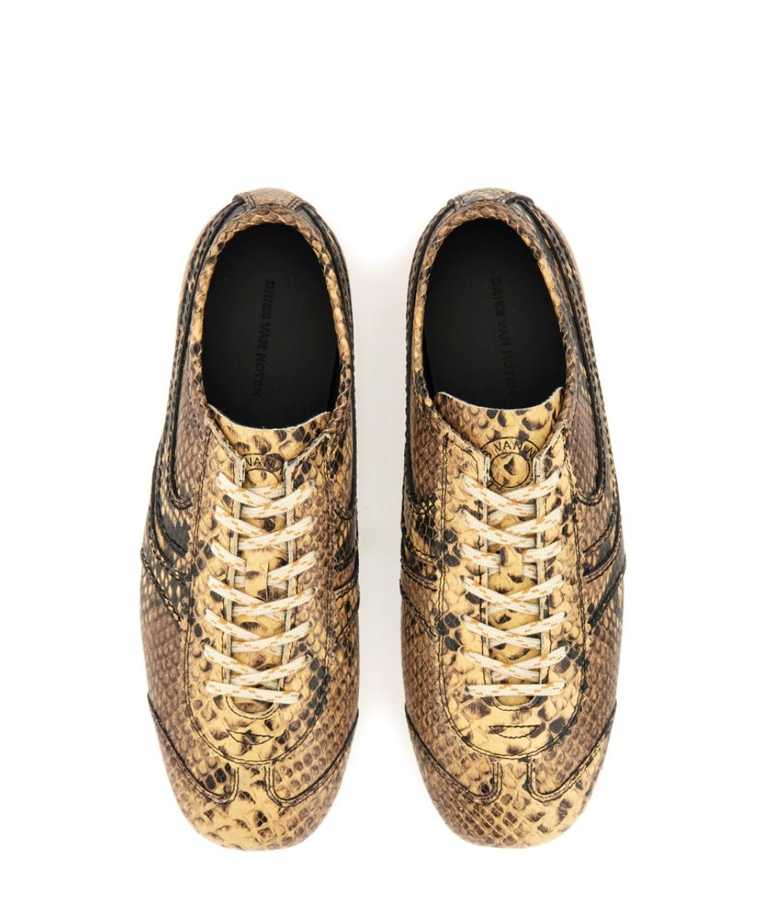 DRIES VAN NOTEN Мульти кожаные кроссовки, фото 6