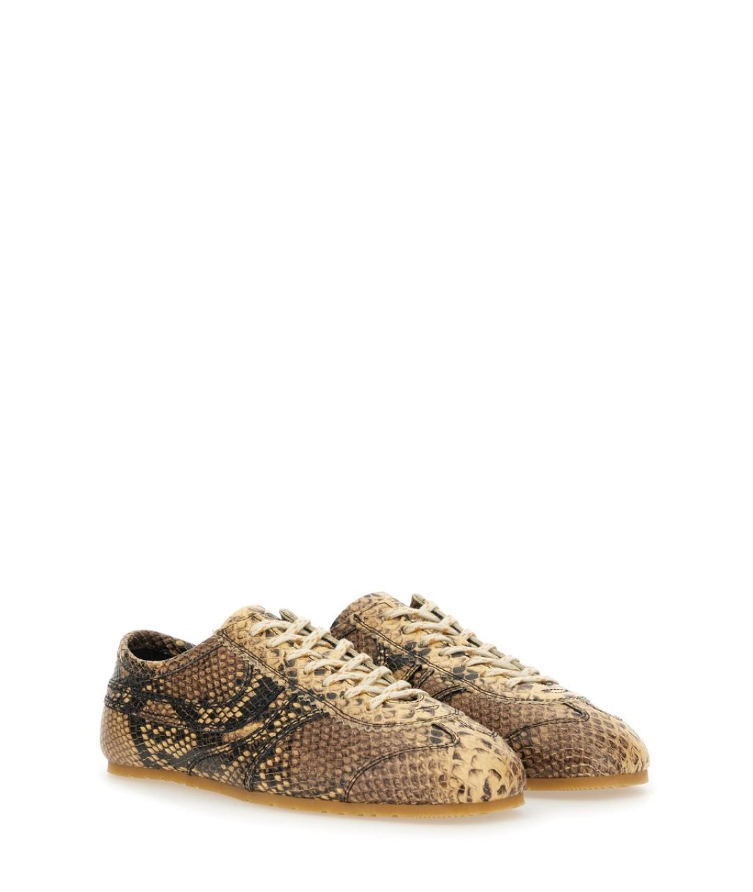 DRIES VAN NOTEN Мульти кожаные кроссовки, фото 2