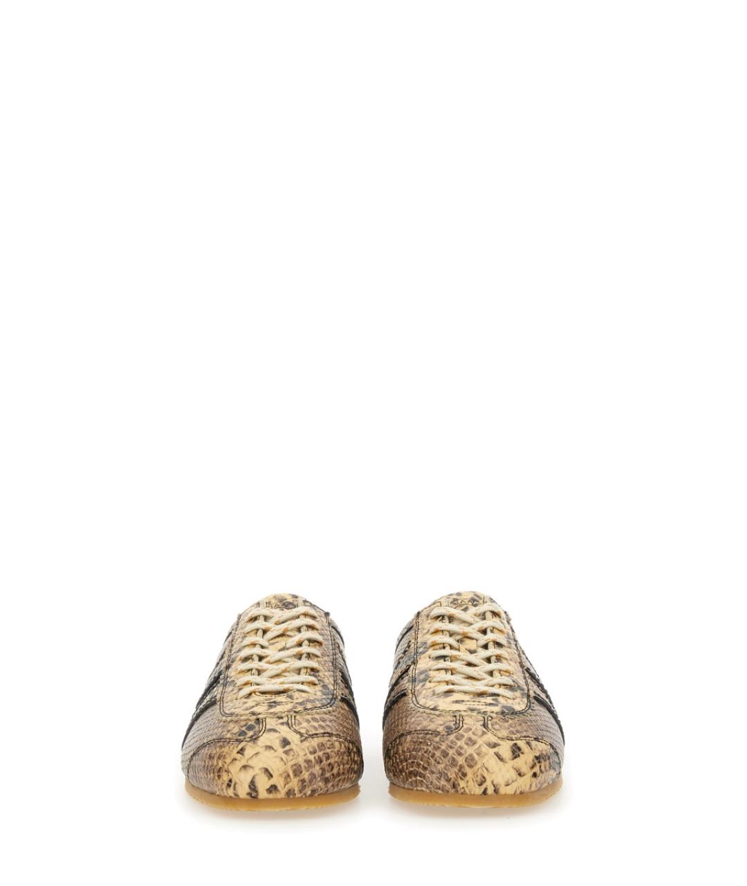 DRIES VAN NOTEN Мульти кожаные кроссовки, фото 4