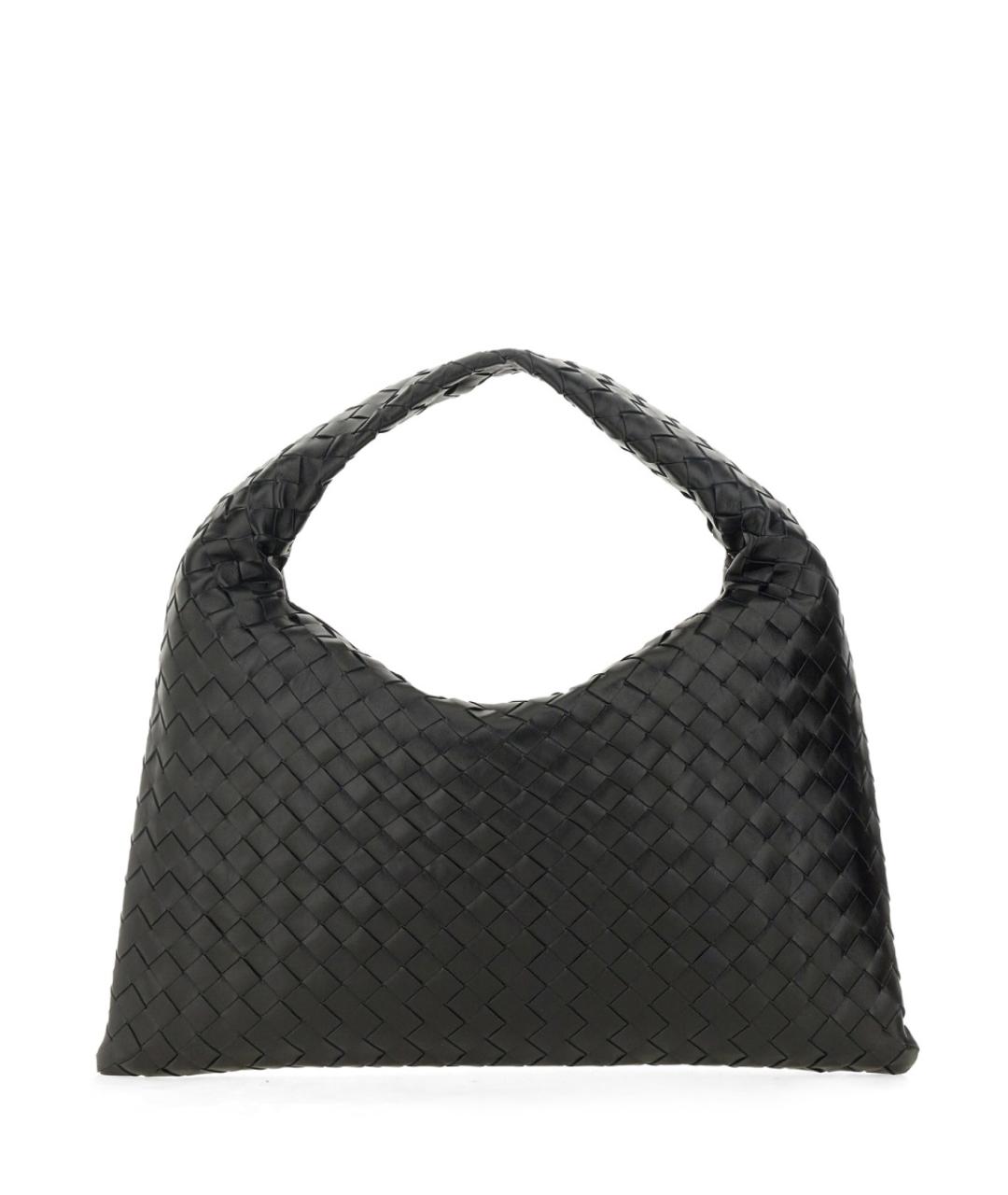 BOTTEGA VENETA Черная кожаная сумка тоут, фото 2