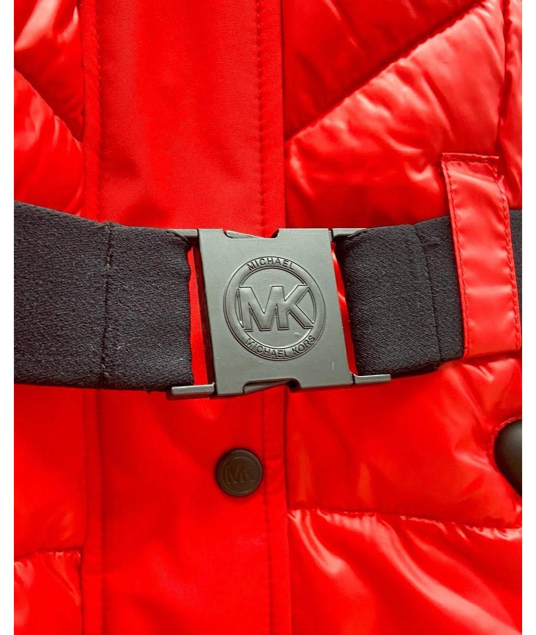 MICHAEL KORS Красный пуховик, фото 6