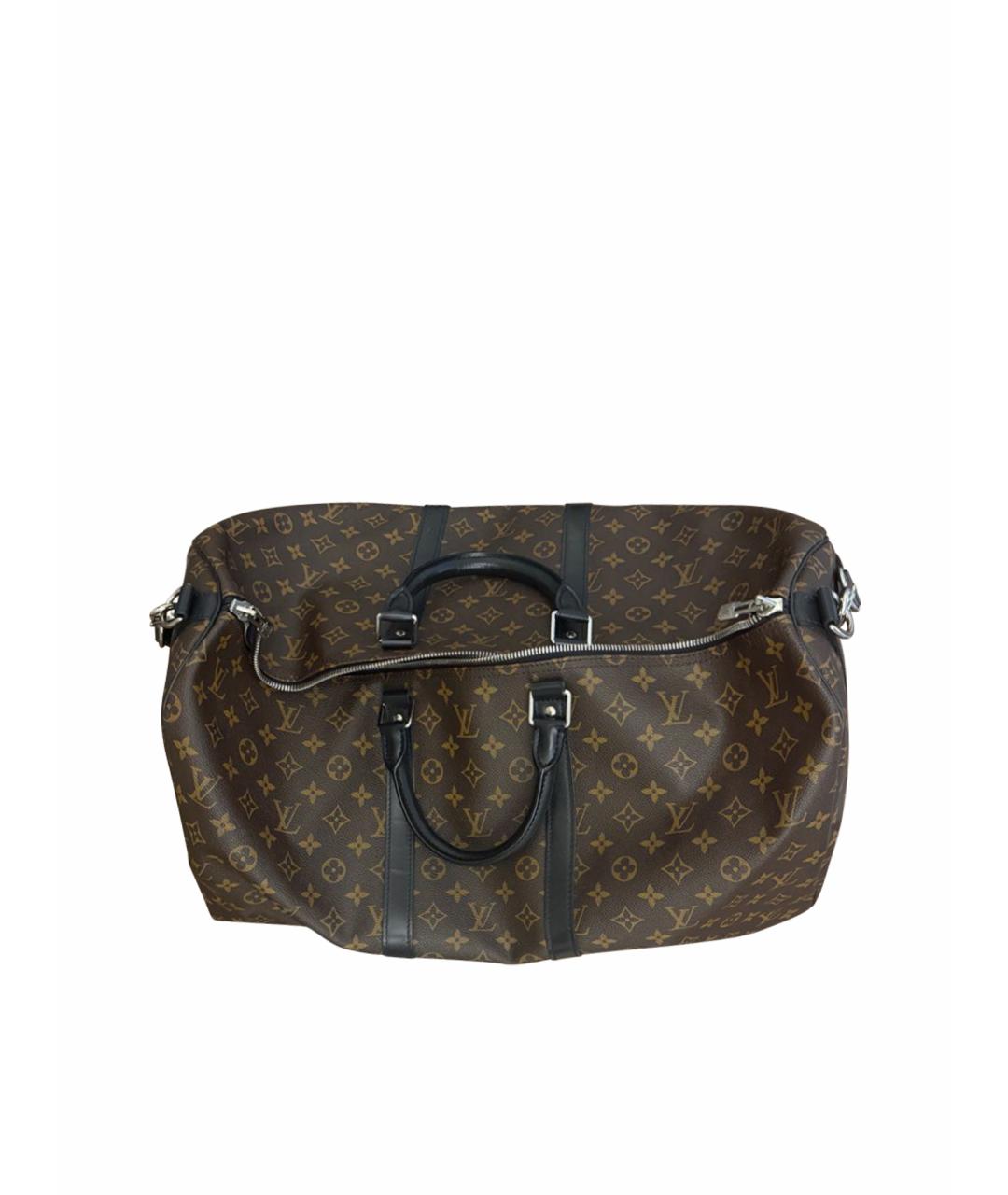 LOUIS VUITTON Коричневая дорожная/спортивная сумка, фото 1