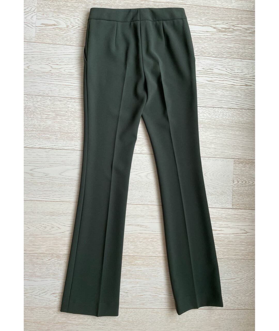 ESCADA Зеленые полиэстеровые брюки широкие, фото 6