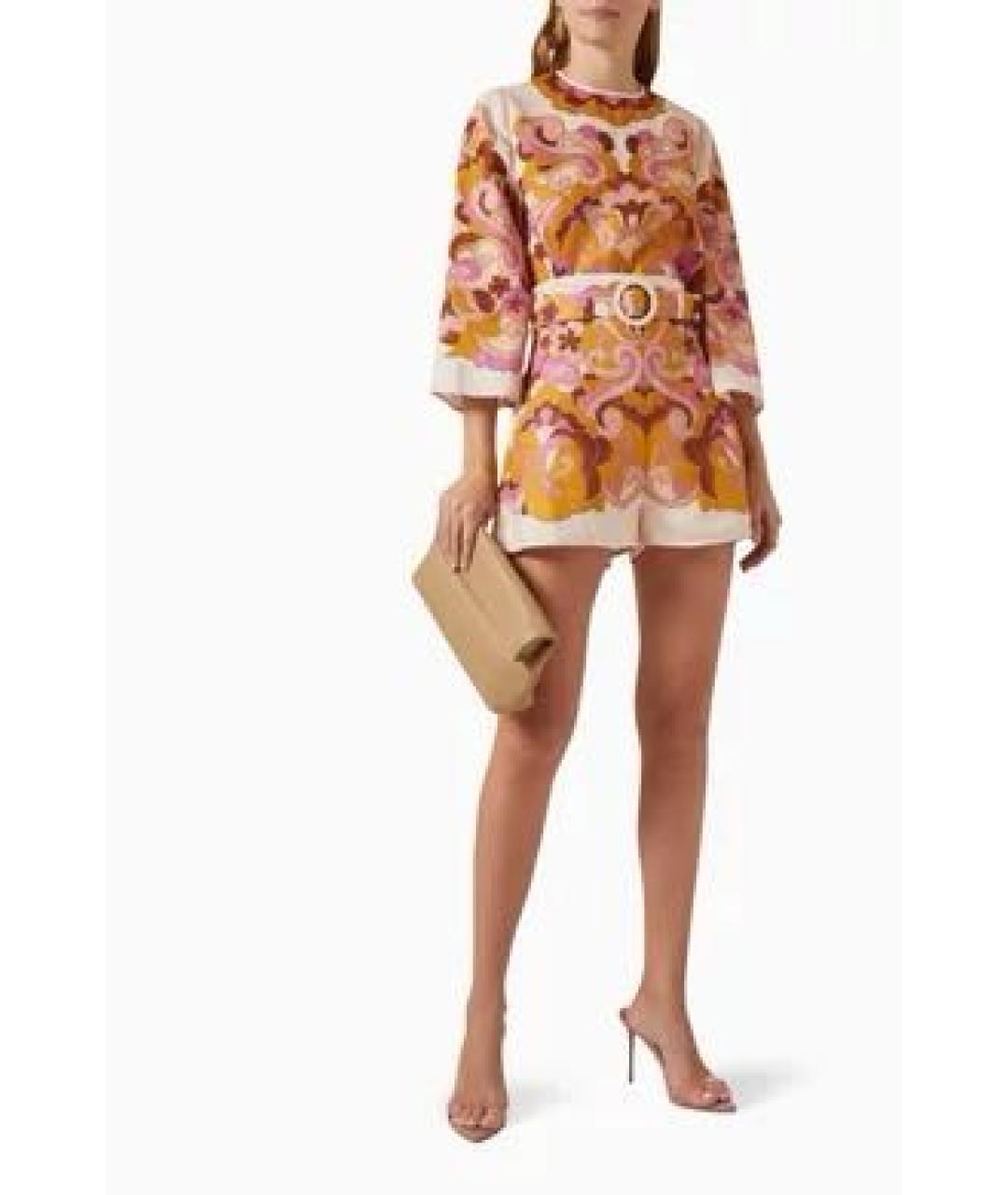 ZIMMERMANN Мульти хлопковые шорты, фото 5