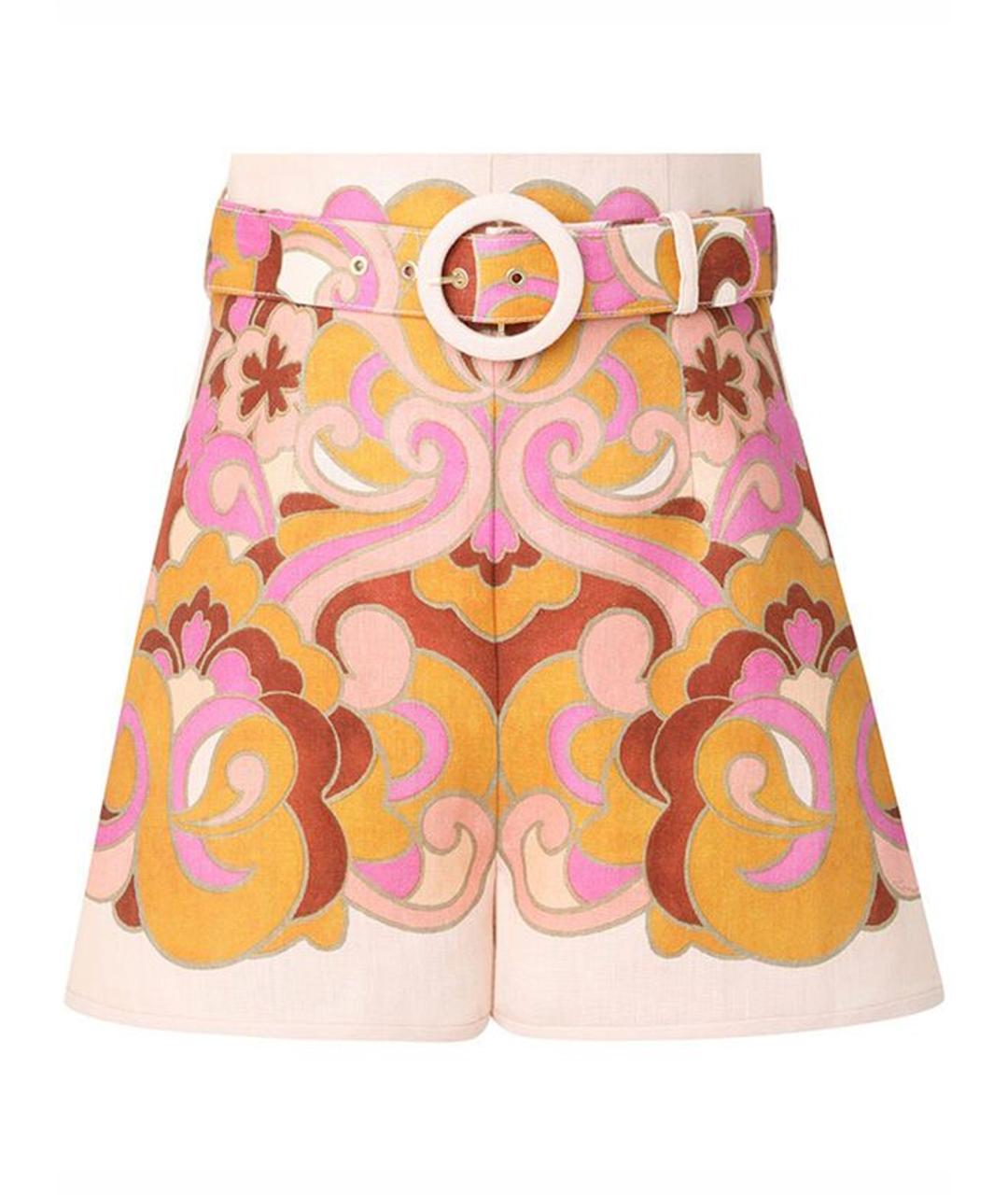 ZIMMERMANN Мульти хлопковые шорты, фото 1