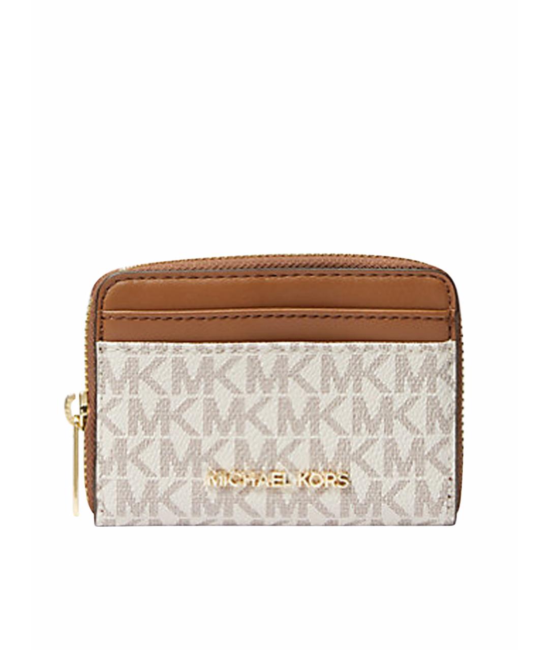 MICHAEL KORS Бежевый кошелек, фото 1