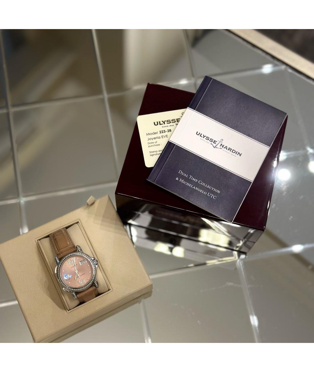 Ulysse Nardin Коричневые часы, фото 4