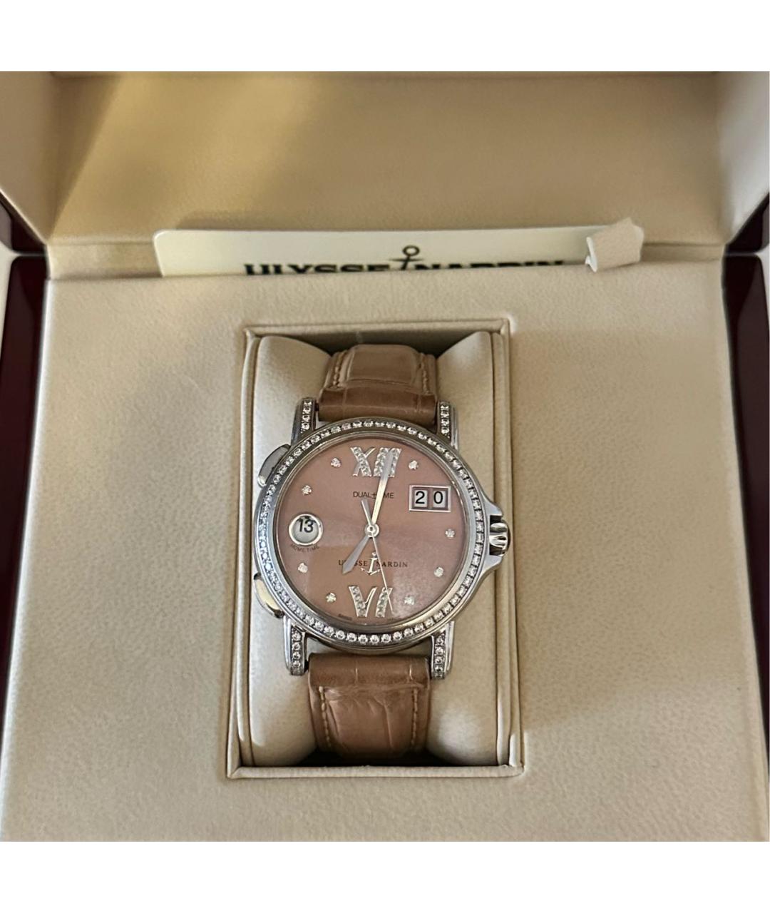 Ulysse Nardin Коричневые часы, фото 5