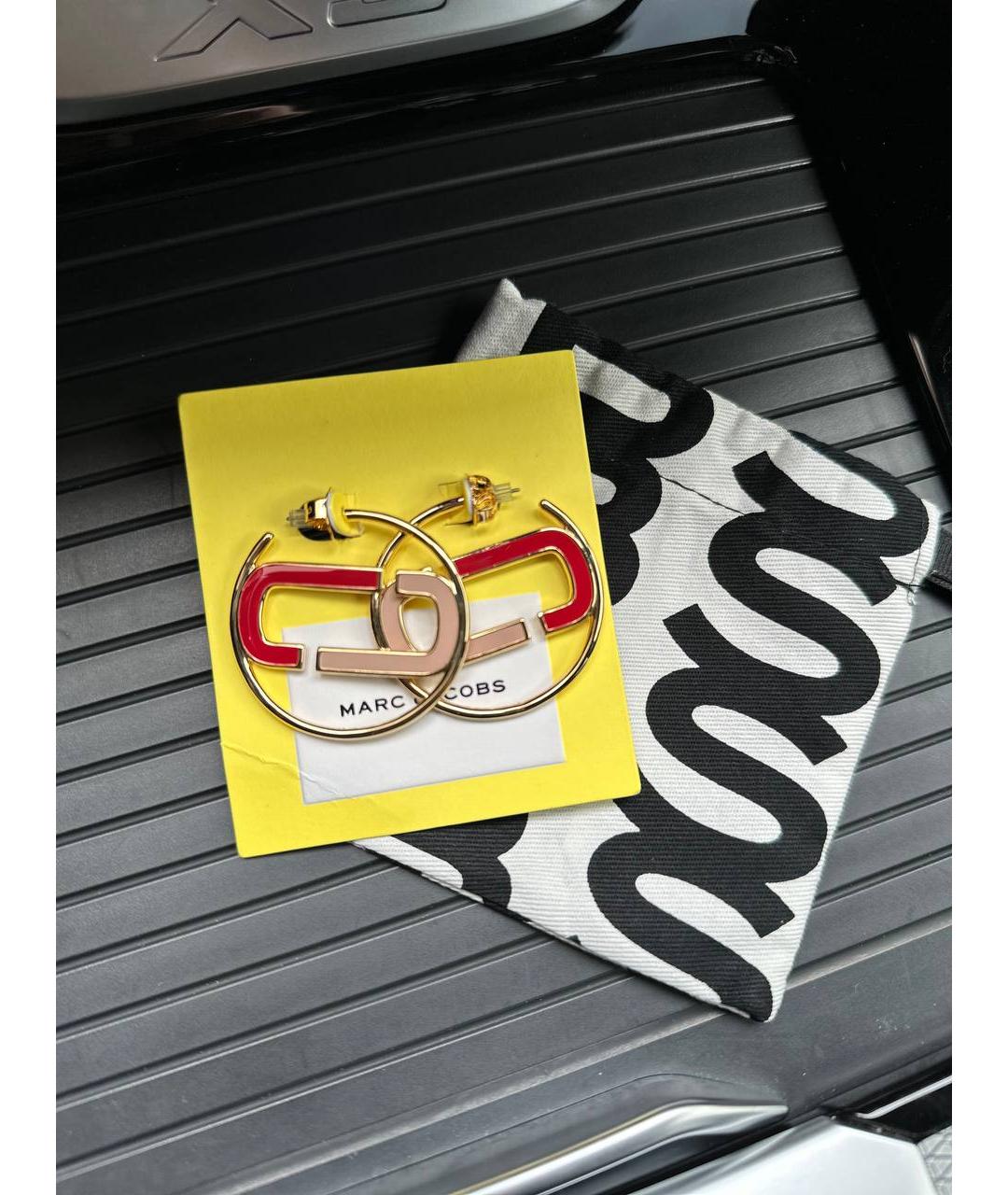 MARC JACOBS Золотые серьги, фото 4