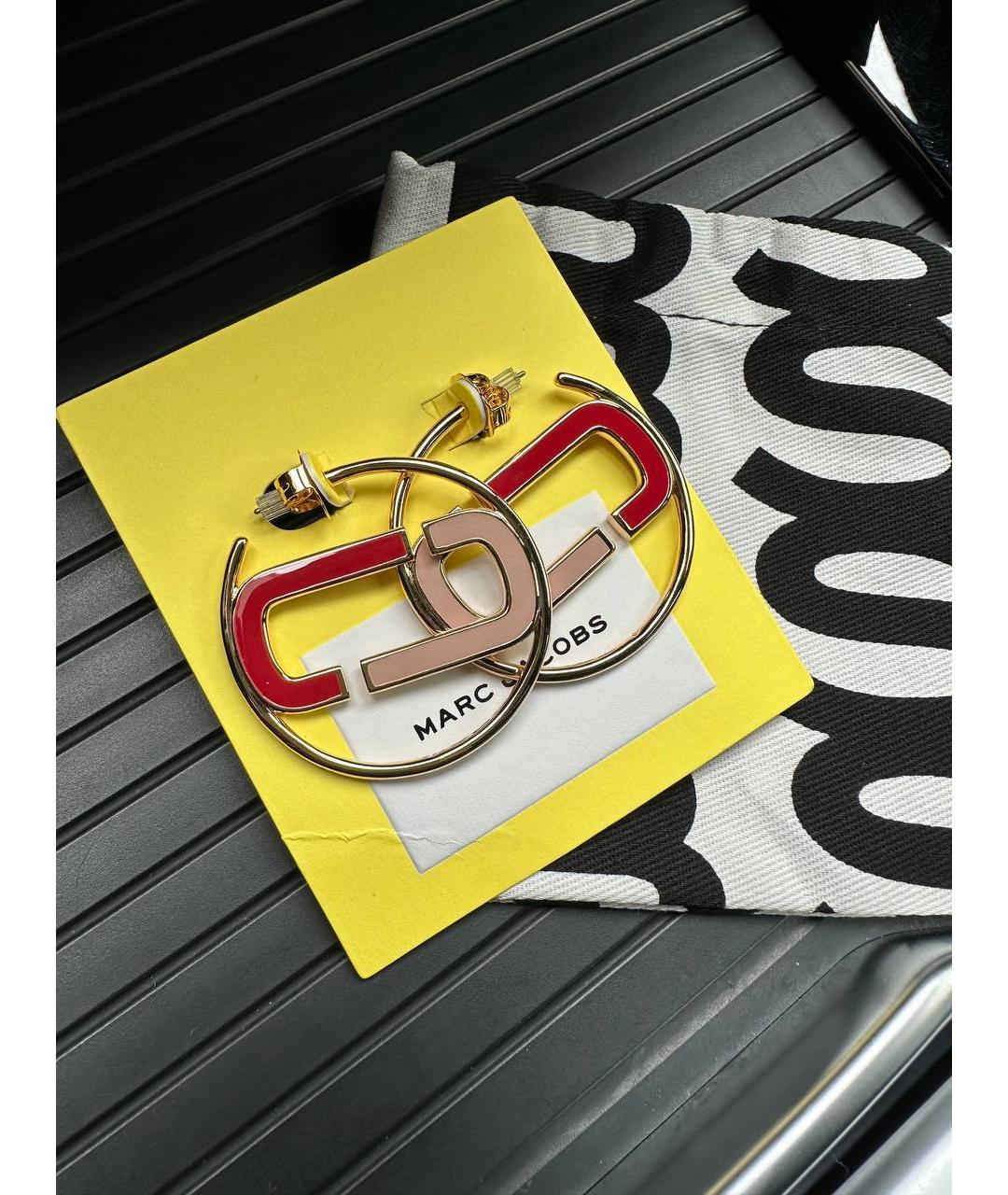 MARC JACOBS Золотые серьги, фото 6