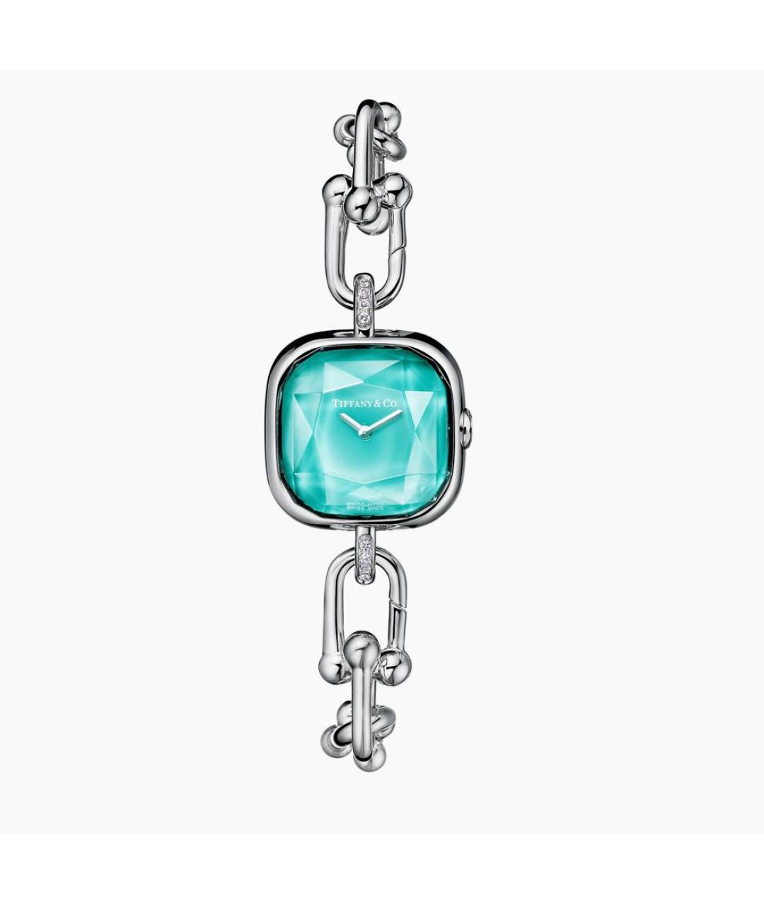 TIFFANY&CO Серебряные серебряные часы, фото 4