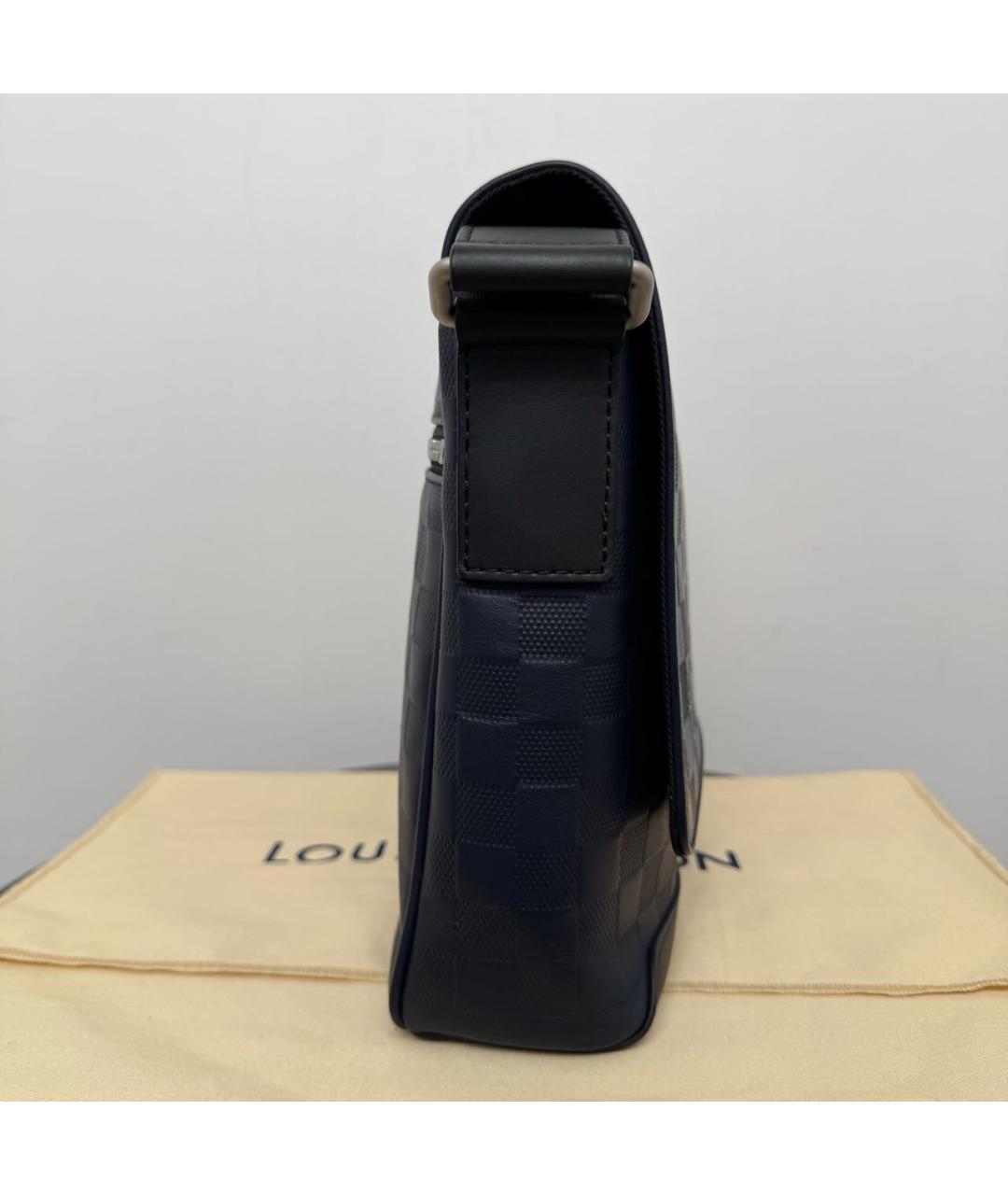 LOUIS VUITTON Кожаная сумка на плечо, фото 3