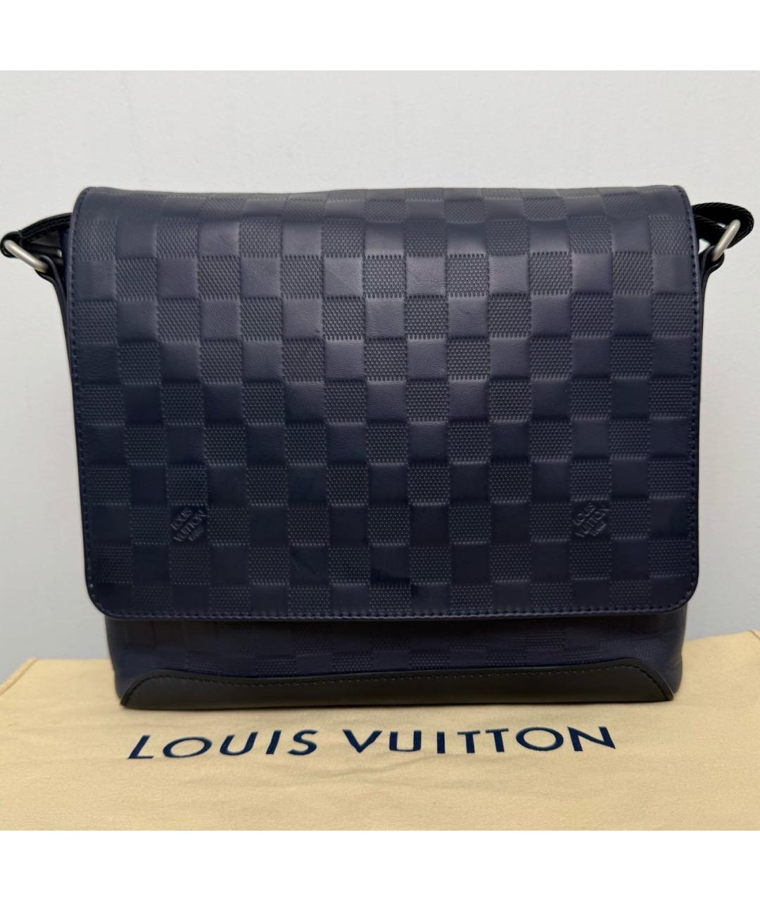 LOUIS VUITTON Кожаная сумка на плечо, фото 9