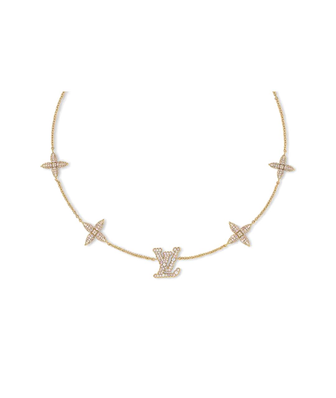 LOUIS VUITTON Золотая цепочка, фото 2