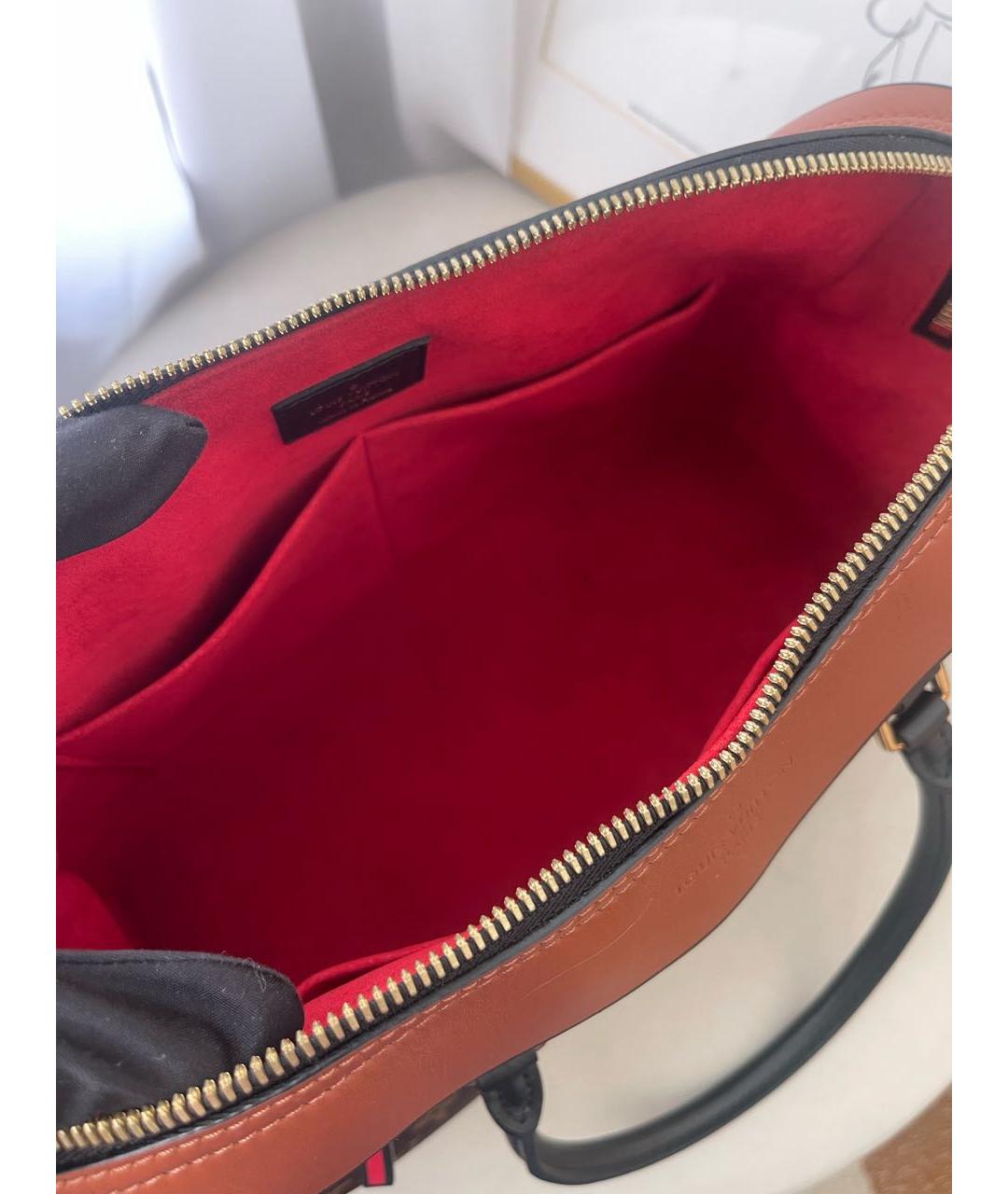 LOUIS VUITTON Коричневая сумка через плечо, фото 4