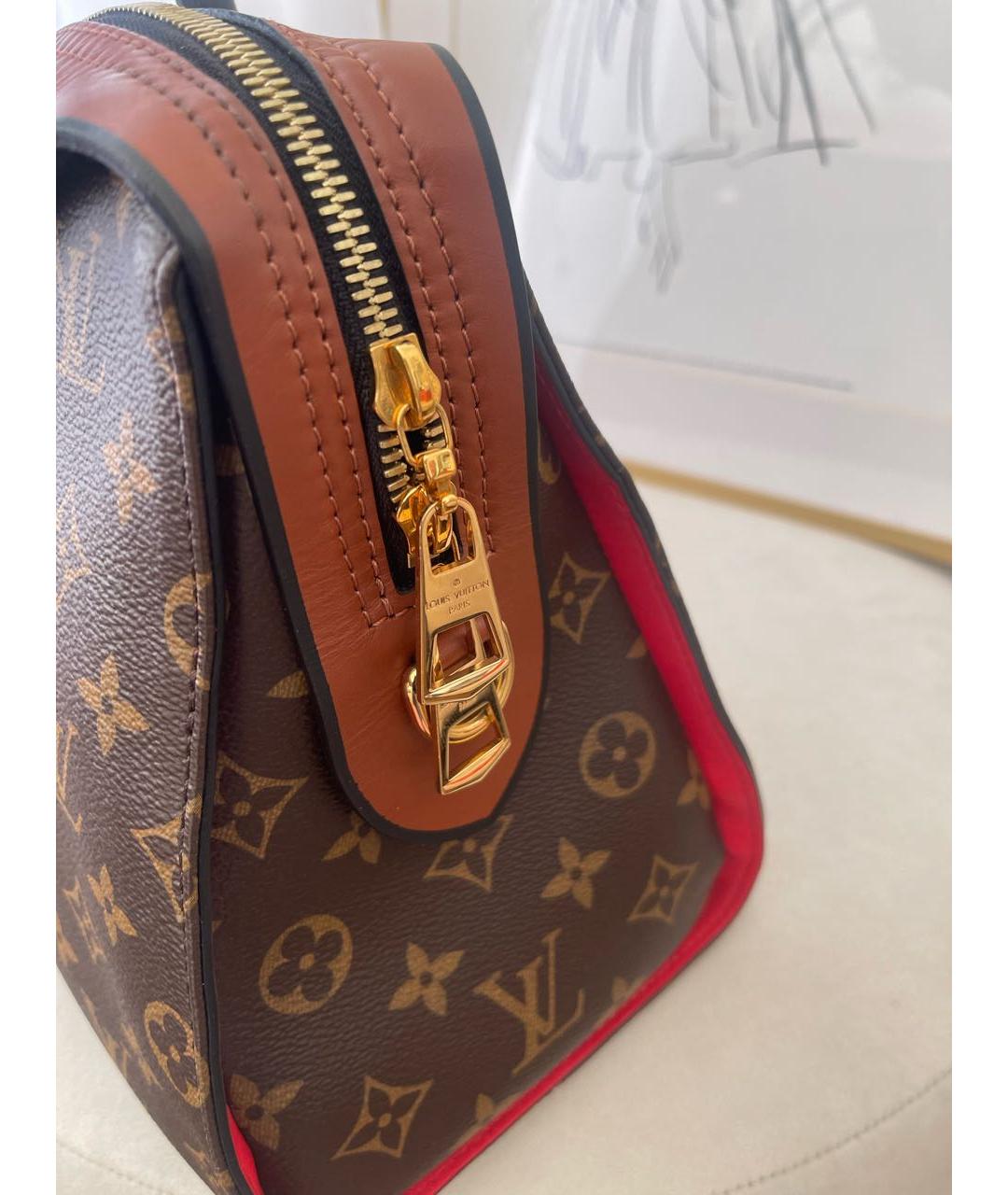 LOUIS VUITTON Коричневая сумка через плечо, фото 5