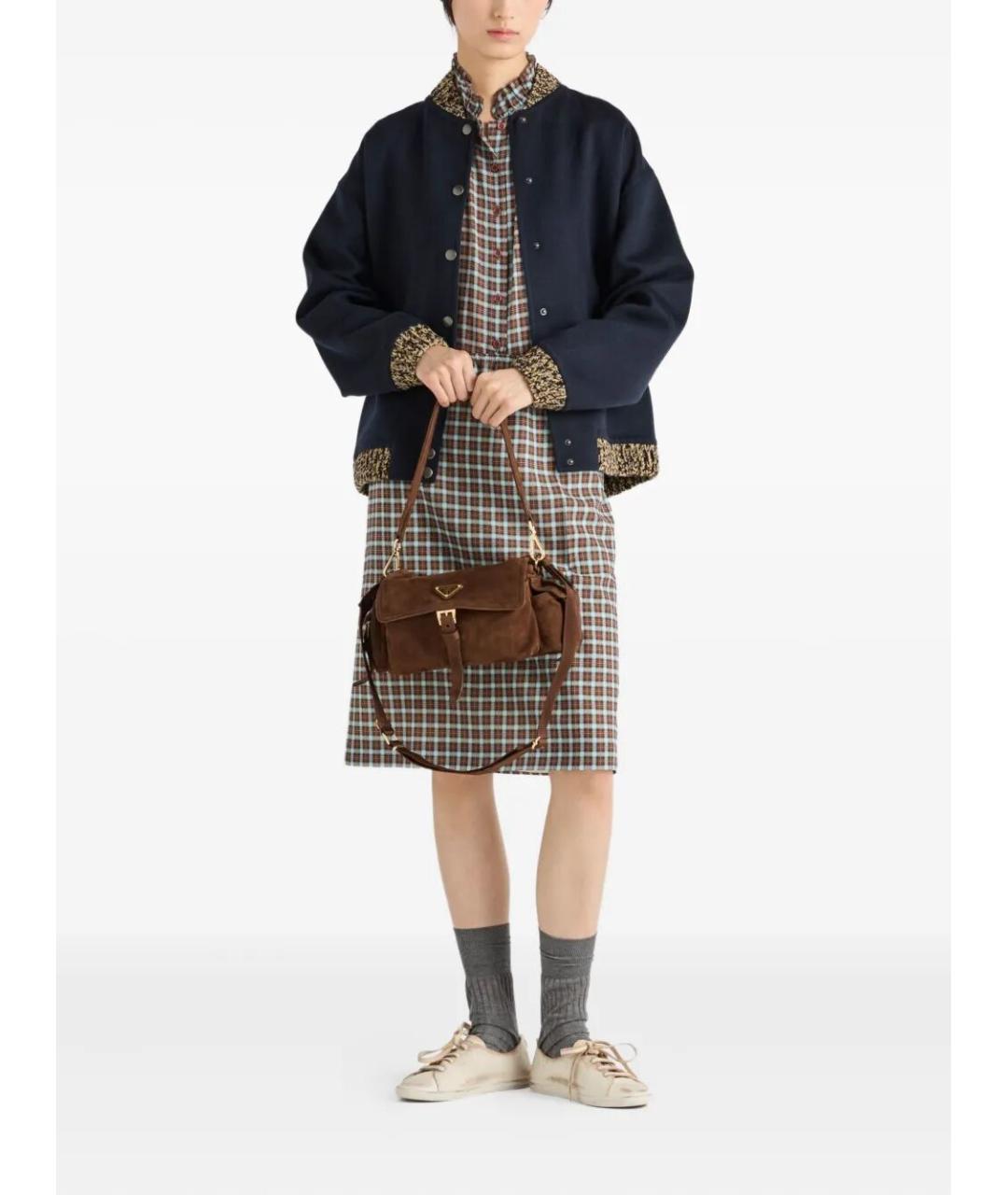 PRADA Мульти шелковая рубашка, фото 2