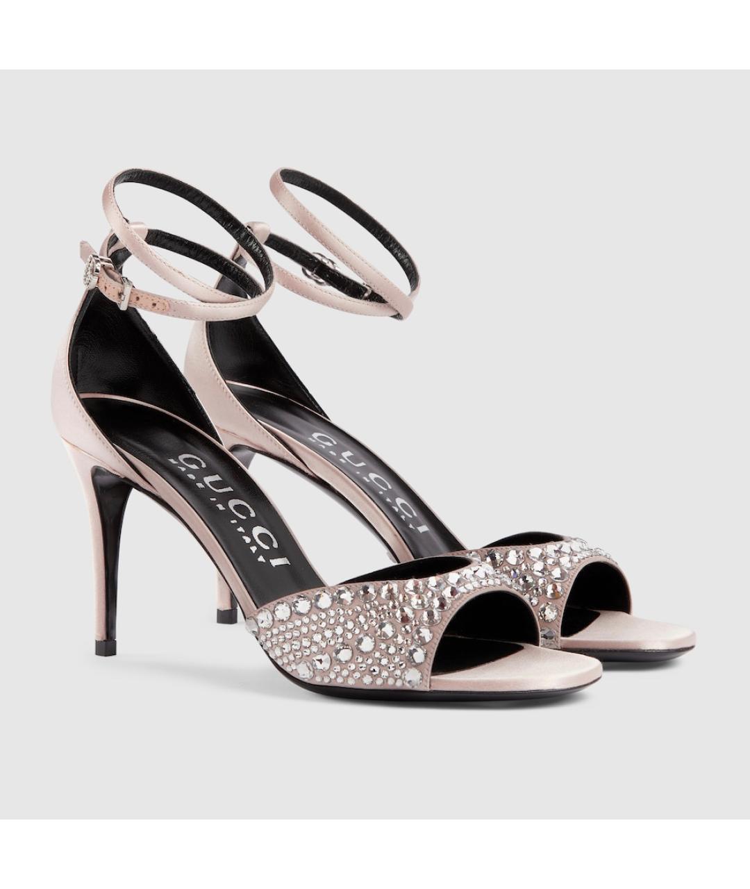 GUCCI Розовые босоножки, фото 10