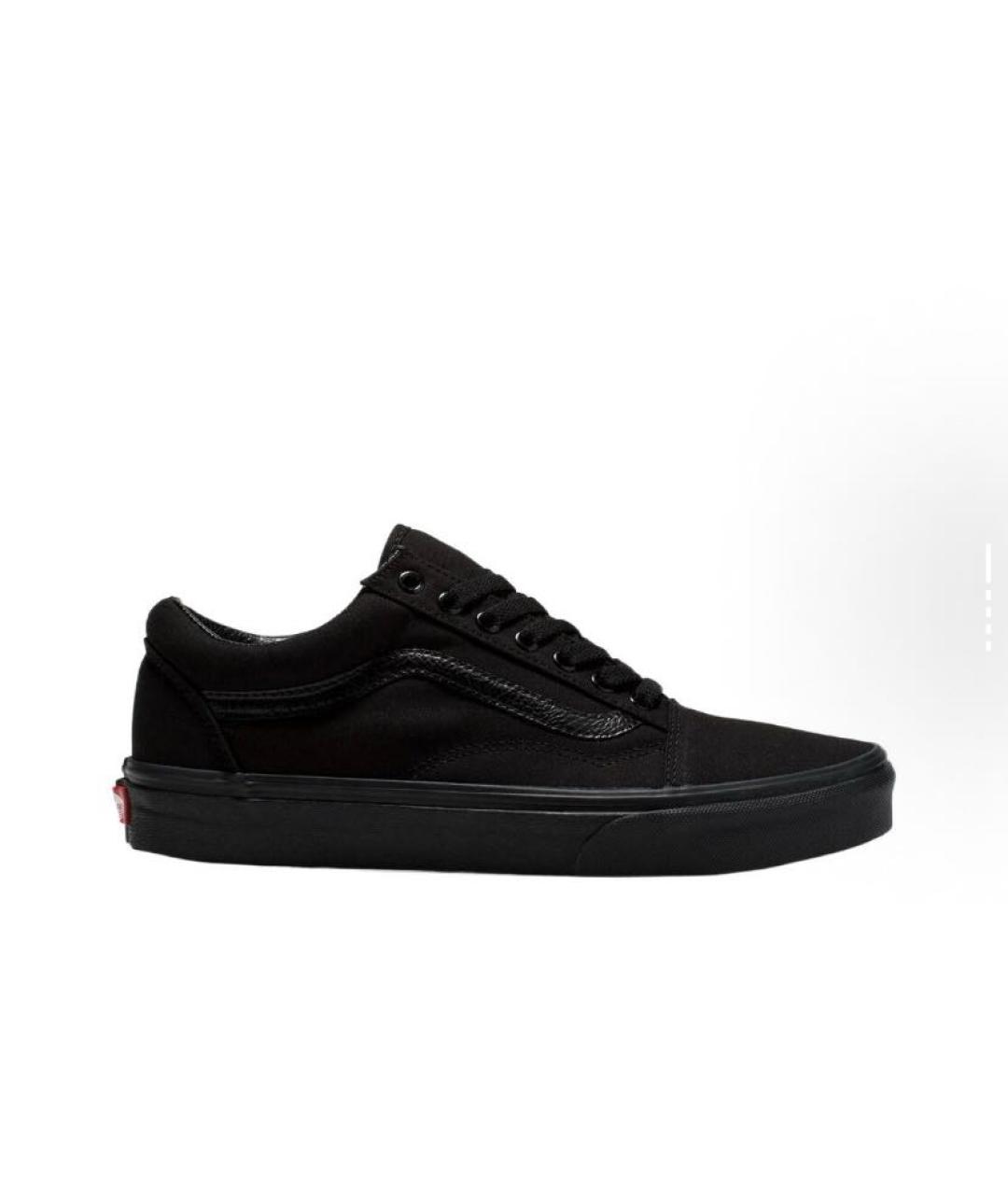 VANS Черные текстильные низкие кроссовки / кеды, фото 6